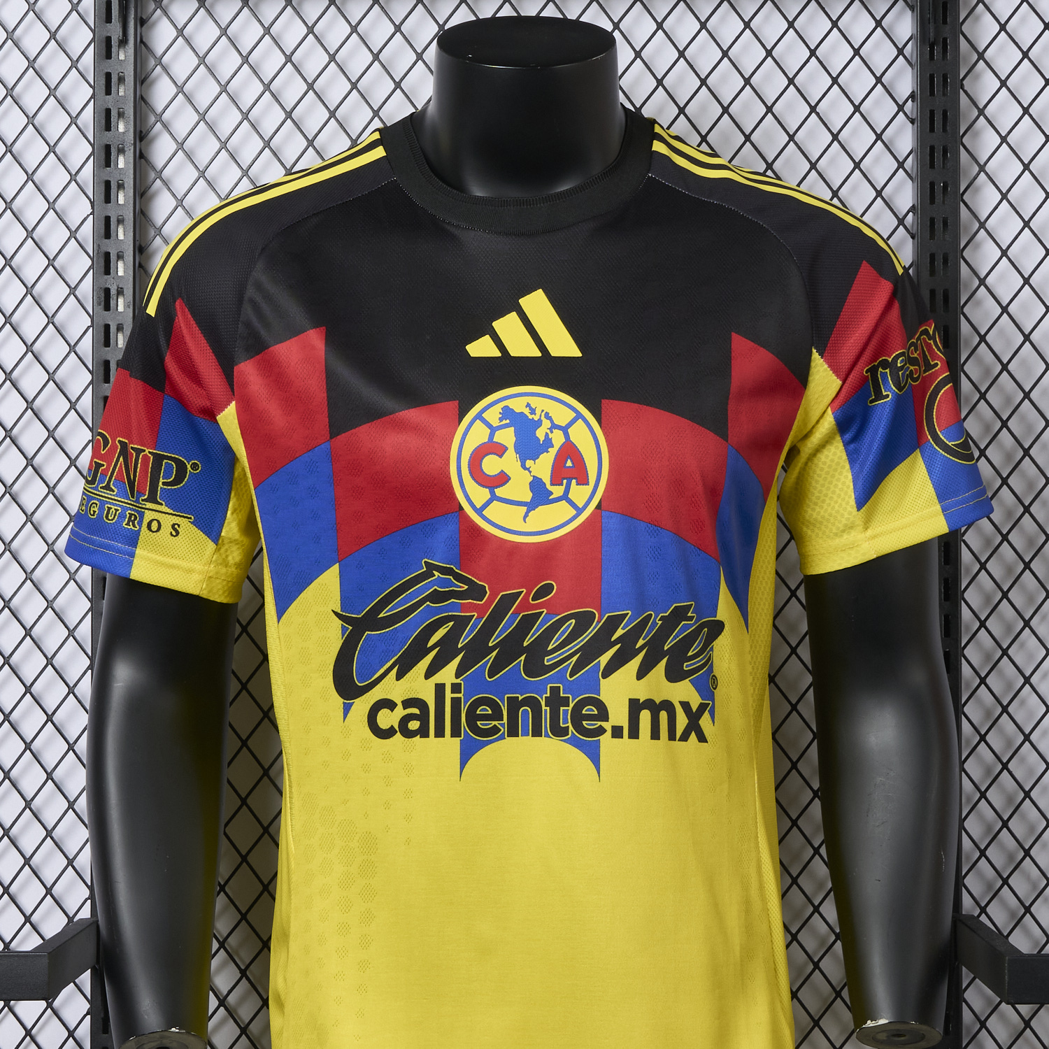 AlphaJersey-Club América 25-26 Home Yellow Jersey - Player Version