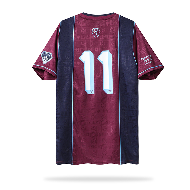 AlphaJersey-Retro Iron Maiden 2011 Away Jersey