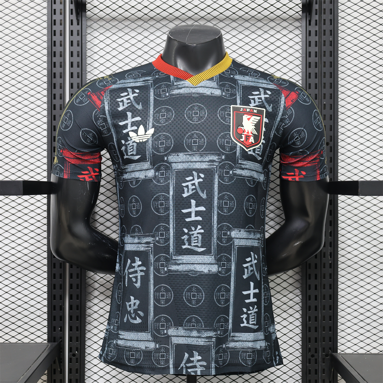 AlphaJersey-Japan 2026 Bushido Black Special Jersey - Player Version