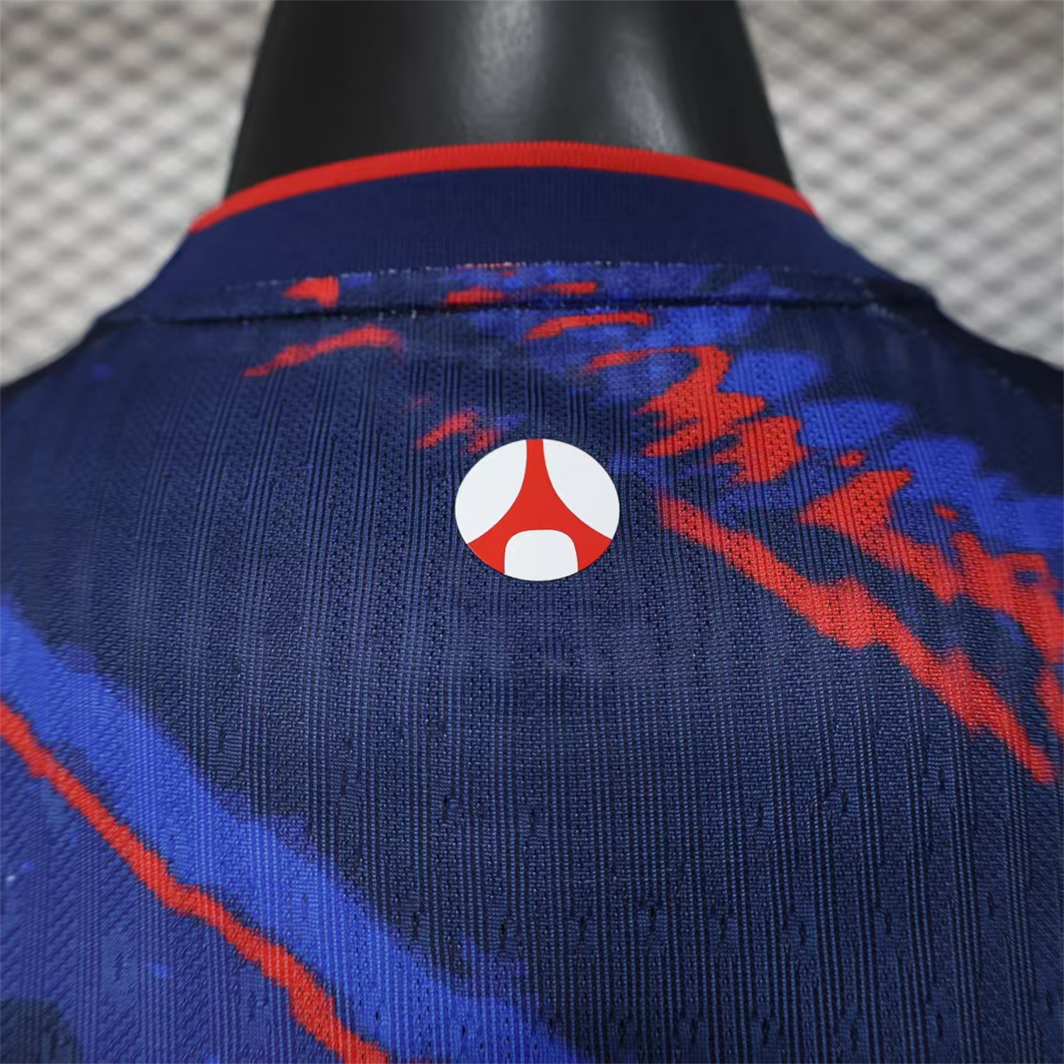AlphaJersey-Paris Saint-Germain PSG X JD 25-26 Red Line Blue Special Edition Jersey - Player Version