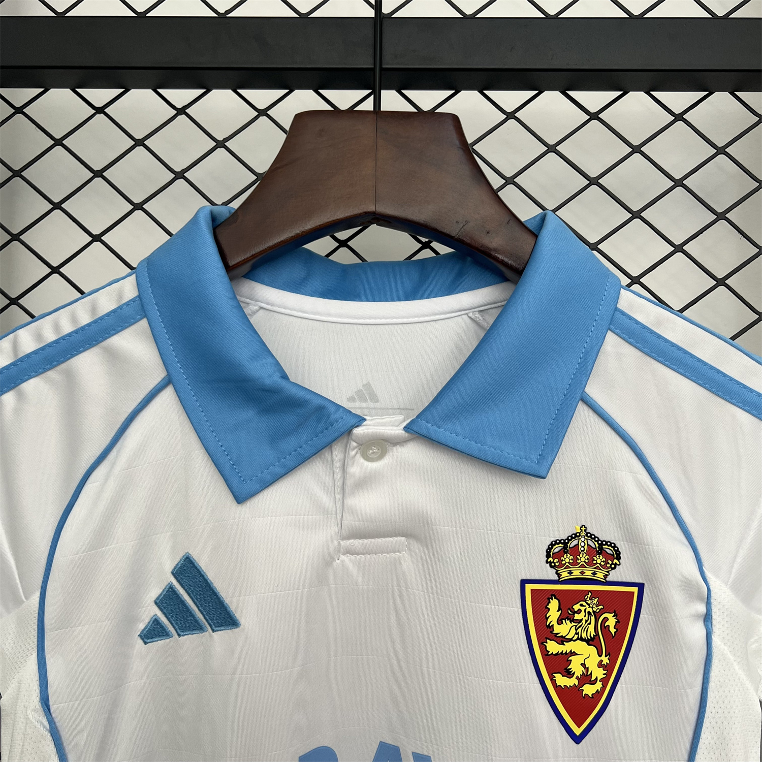 AlphaJersey-Real Zaragoza 25-26 Home Kids Kit