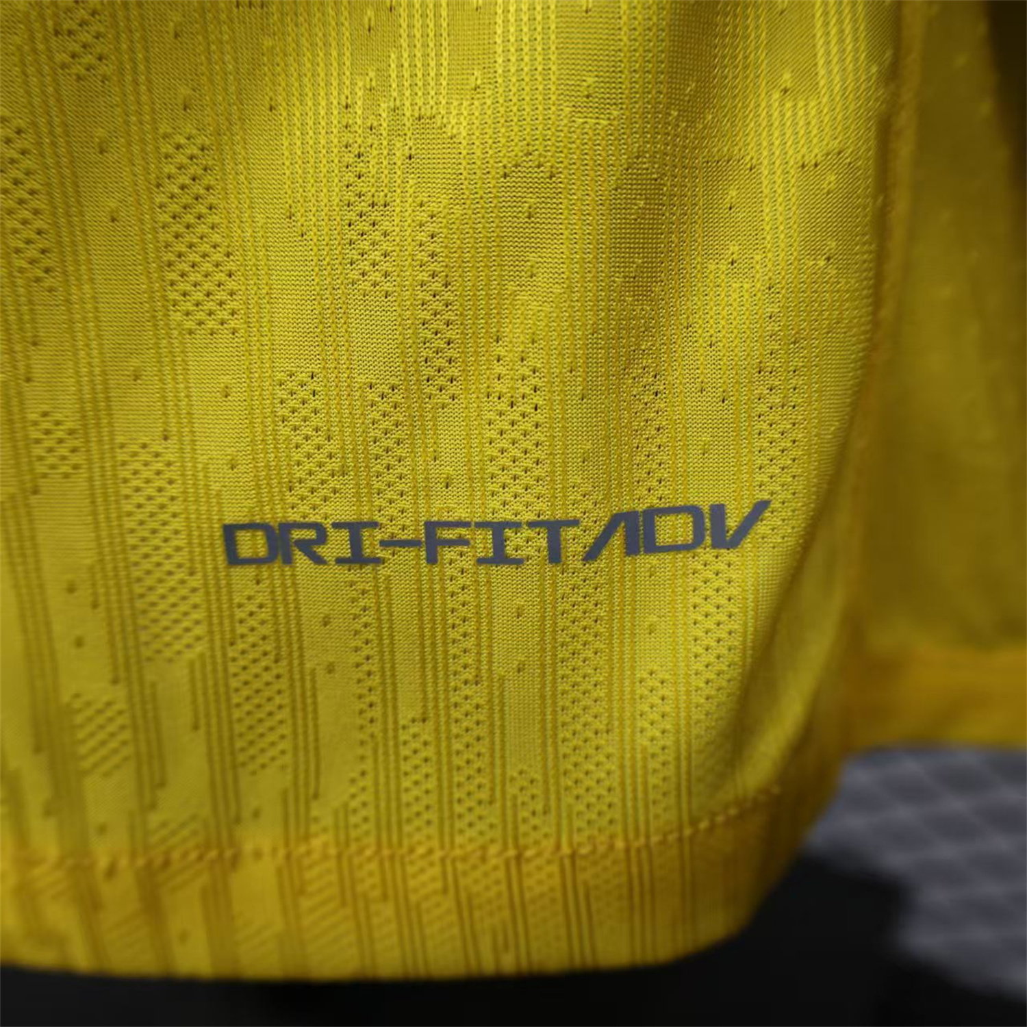 AlphaJersey-Al Ittihad Jeddah United 25-26 Home Yellow New Sponsors Jersey - Player Version