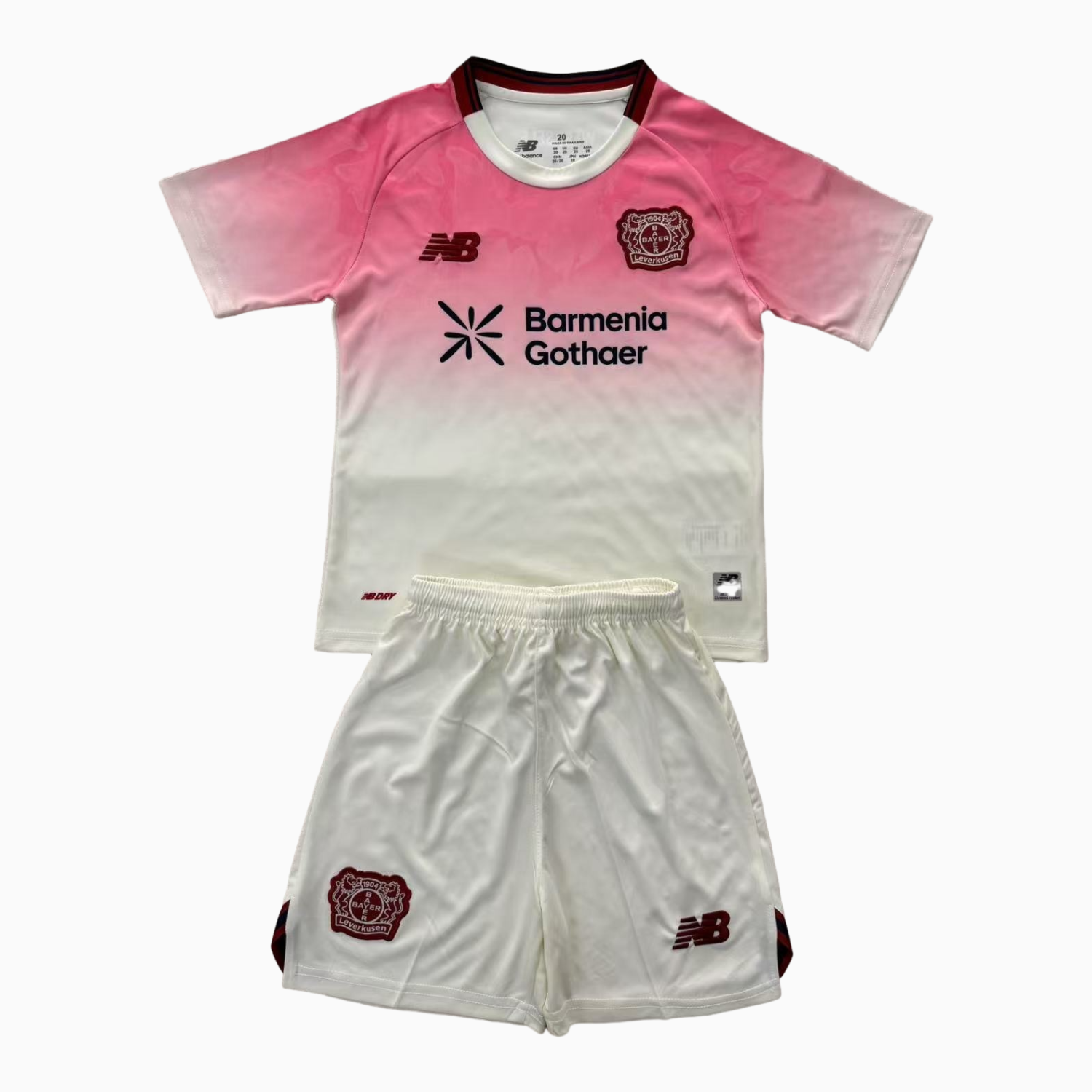 AlphaJersey-Bayer 04 Leverkusen 25-26 Away Men's Adult Jersey Set - Fans Version