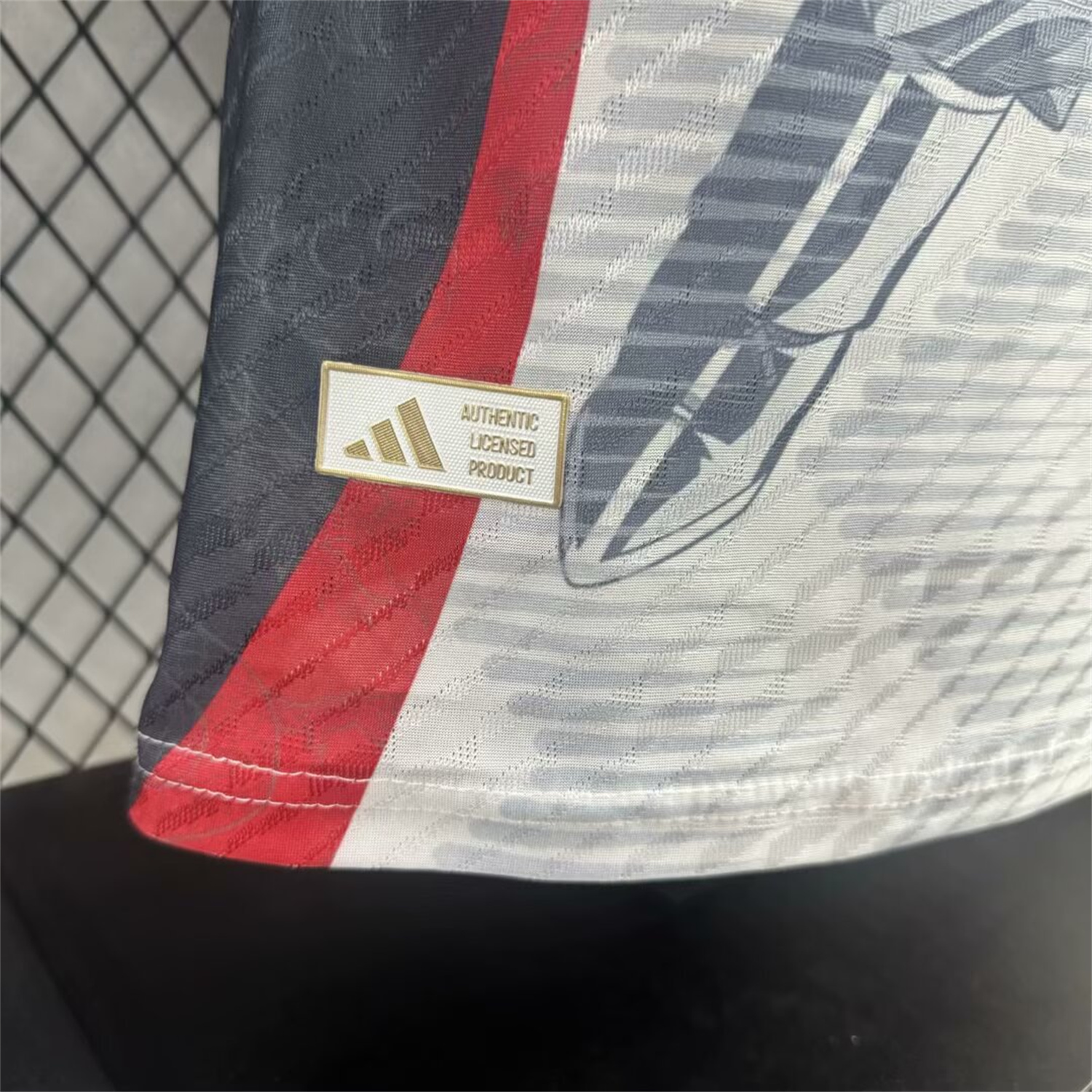 AlphaJersey-Japan 25-26 Dragon Ball Goku Sketch White & Red Special Jersey - Player Version