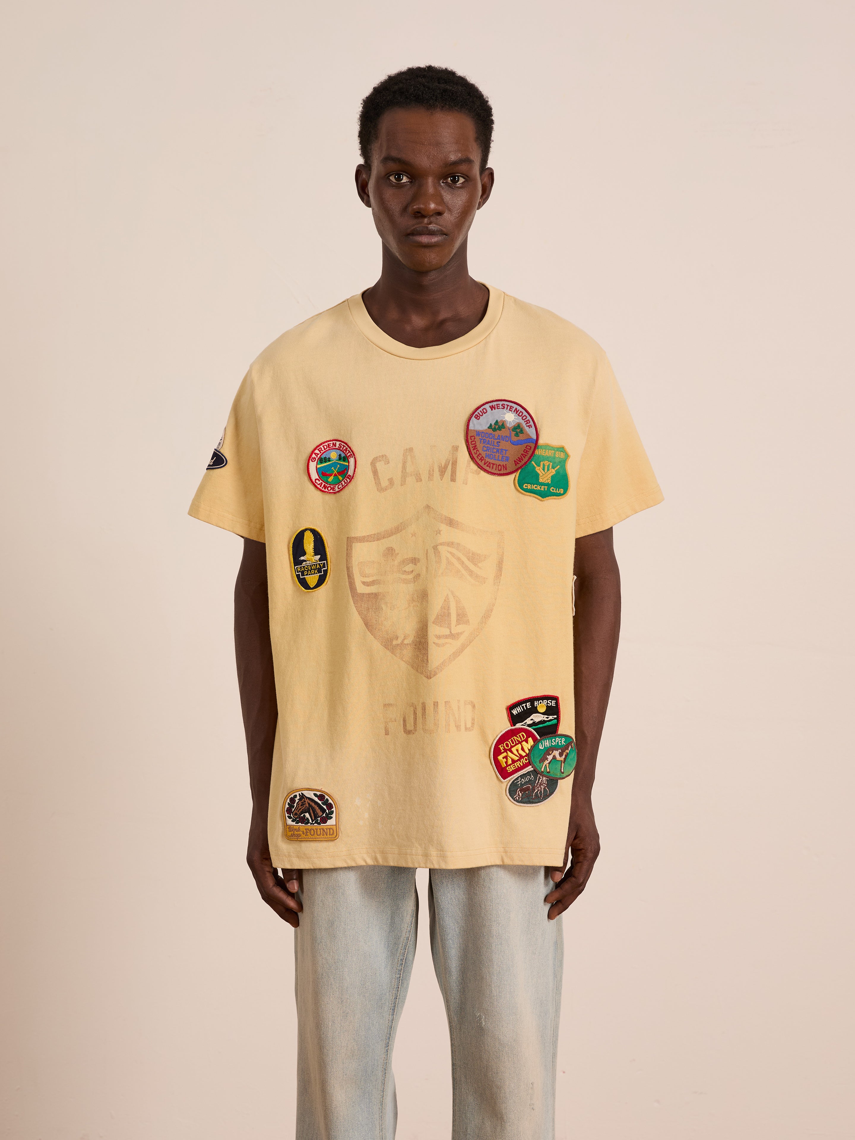 Patchwork Camp Tee | Modern Menswear by yycbvcnbmmnbm