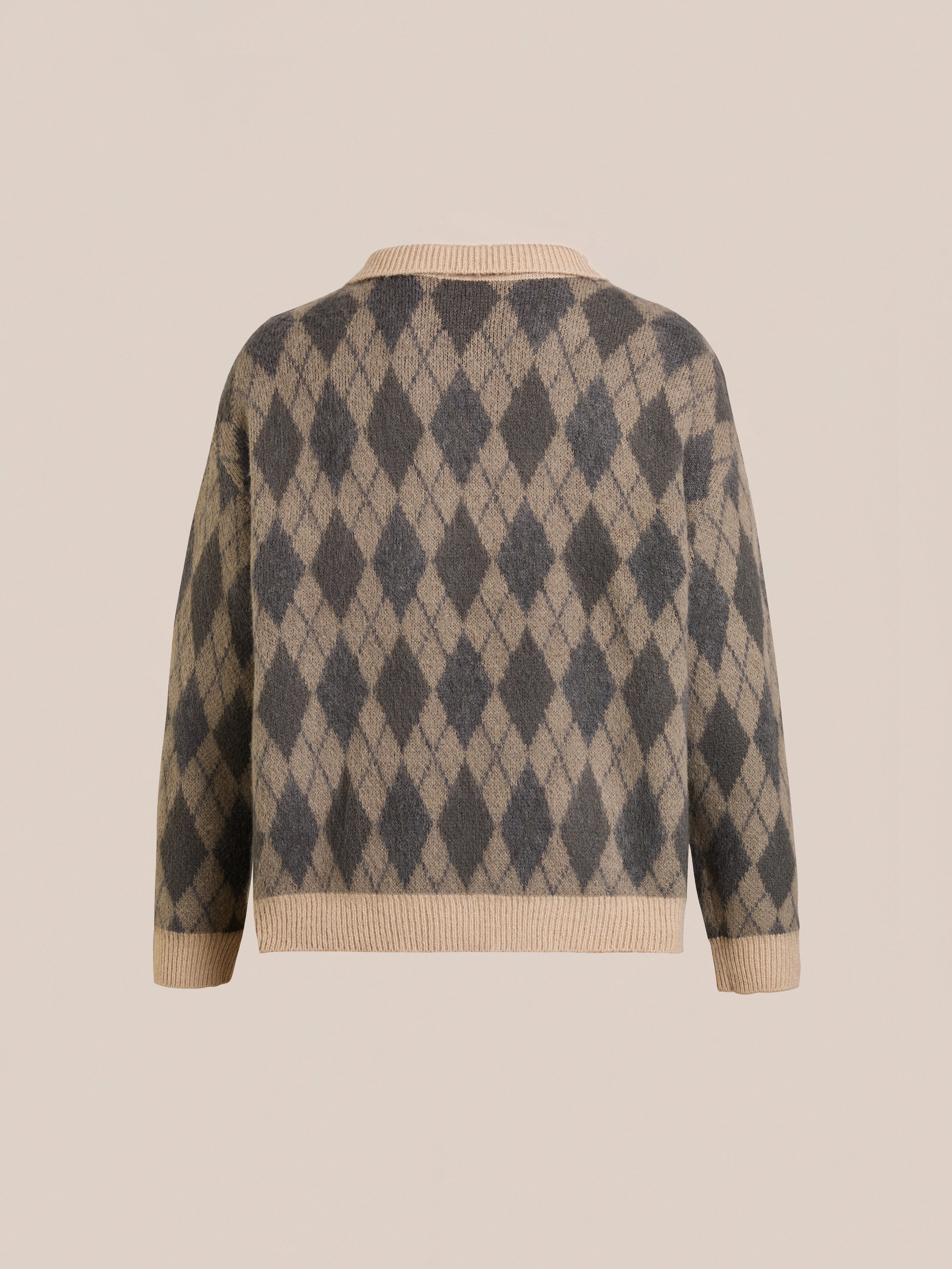 Argyle Cardigan | Modern Menswear by yycbvcnbmmnbm