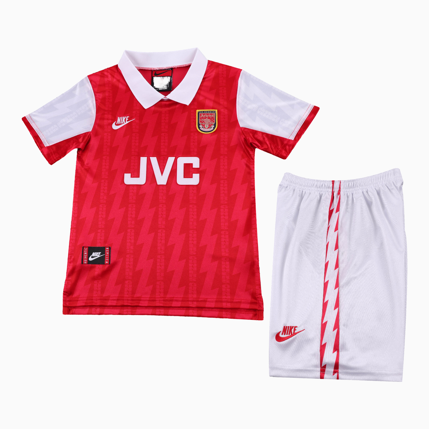 AlphaJersey-Retro Arsenal 1994-95 Home Kids Kit