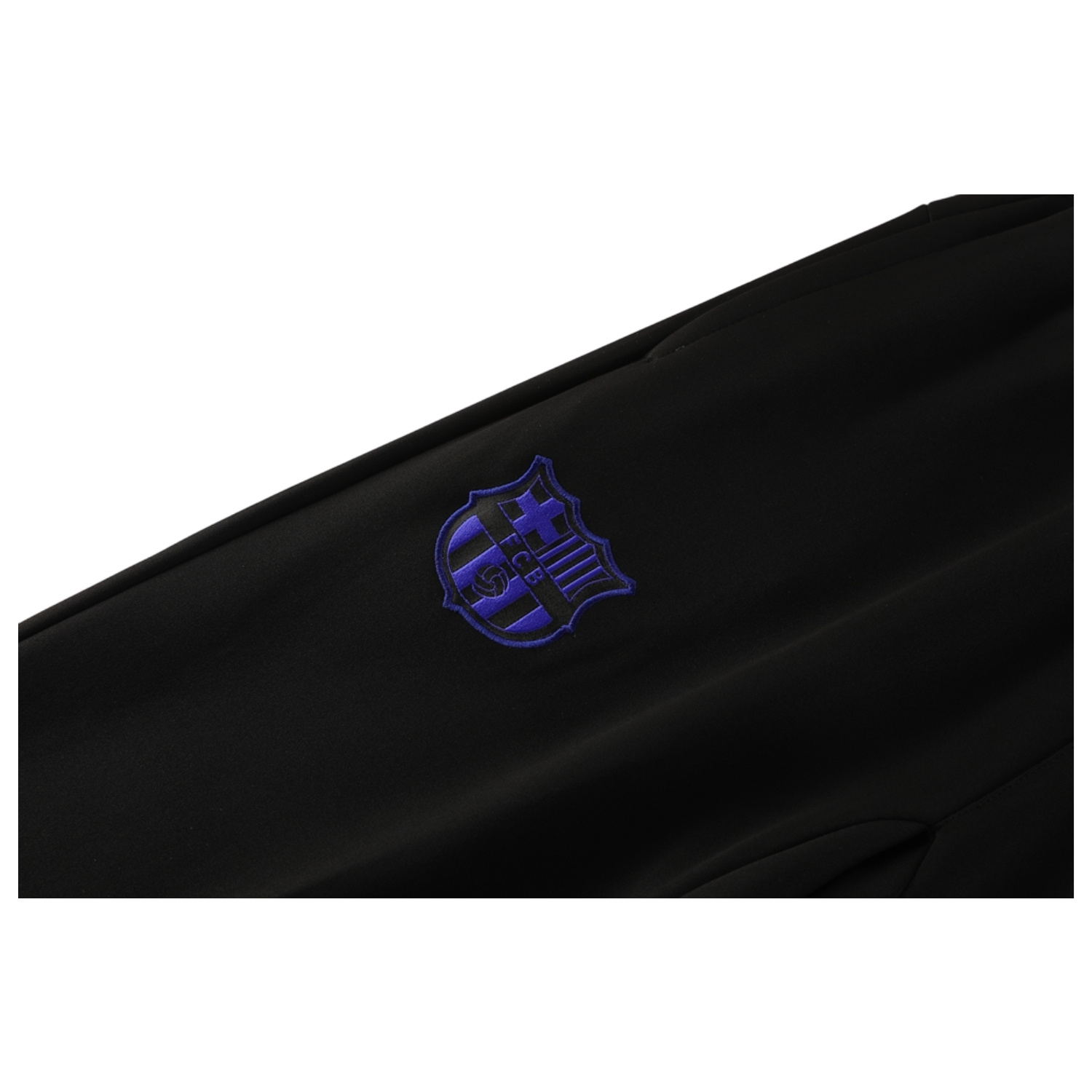 AlphaJersey-Barcelona 25-26 Jacket Training Tracksuit - Black top & Black Pants