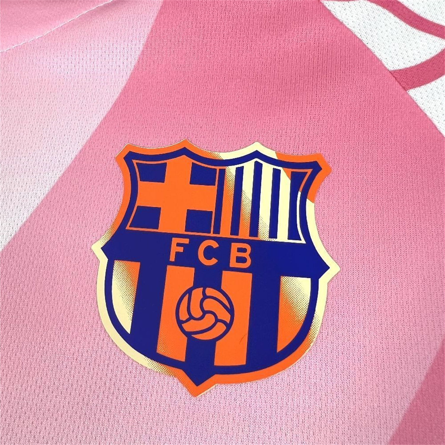 AlphaJersey-Barcelona 25-26 Pink And White Special Jersey - Fans Version