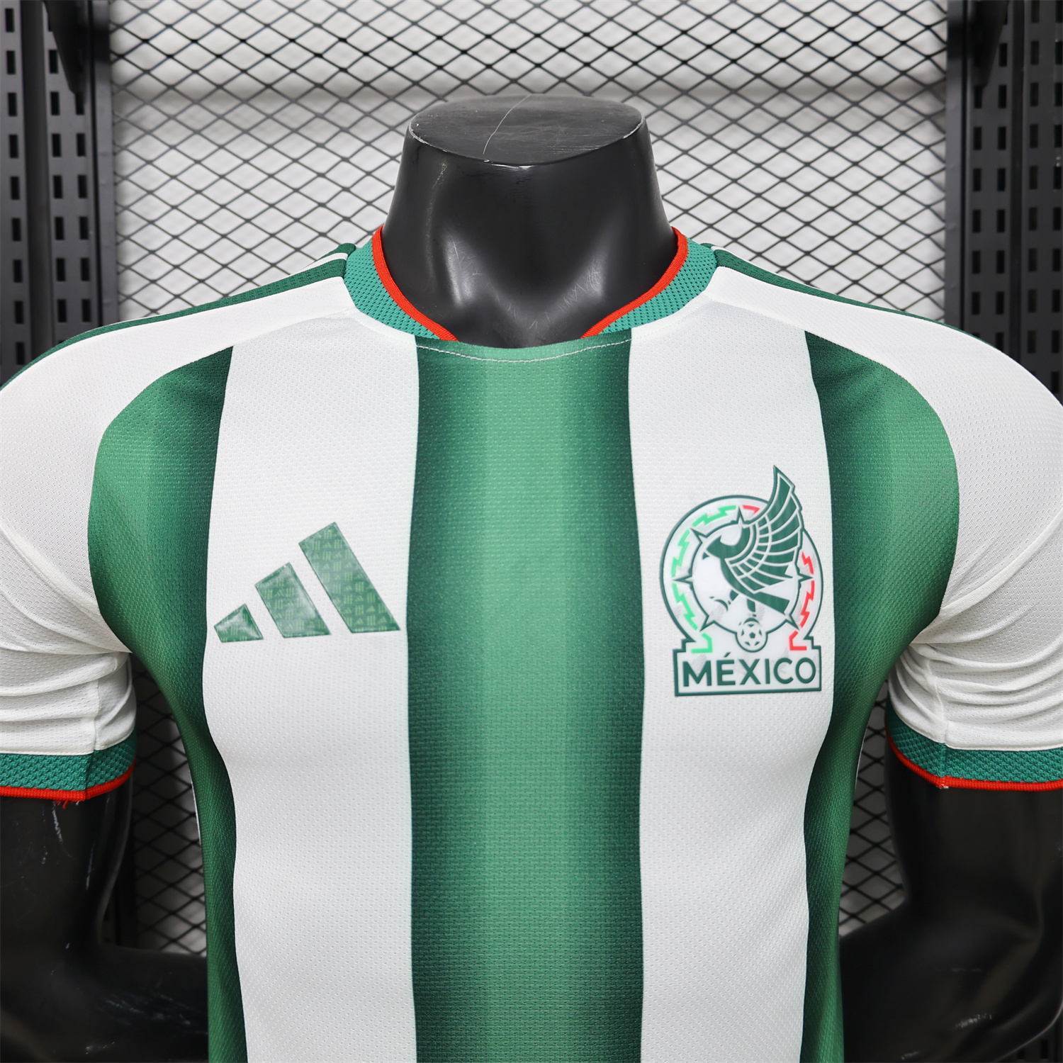 AlphaJersey-Mexico 2026 Green And White Special Jersey - Player Version