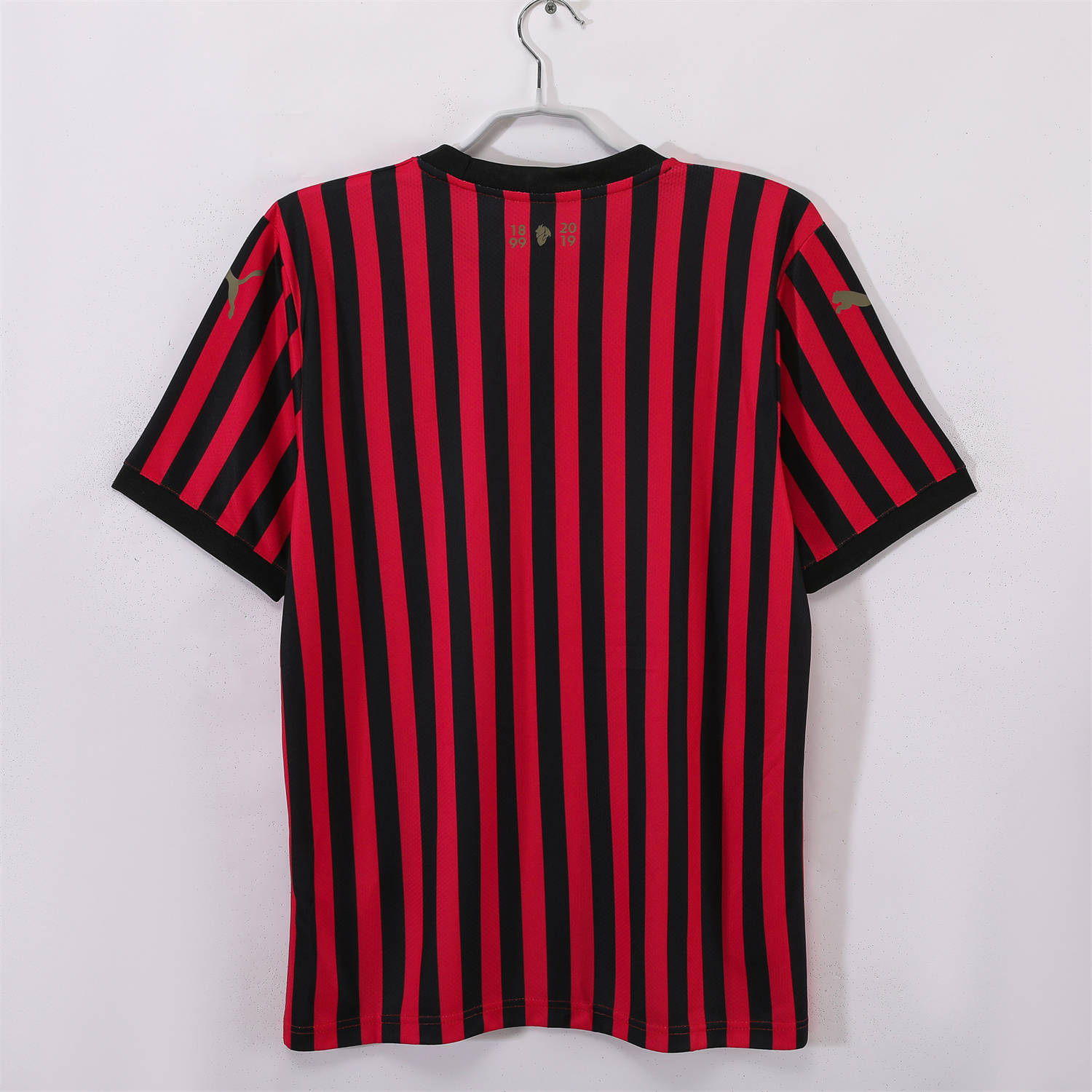AlphaJersey-Retro AC Milan 2019 120th Anniversary Home Jersey