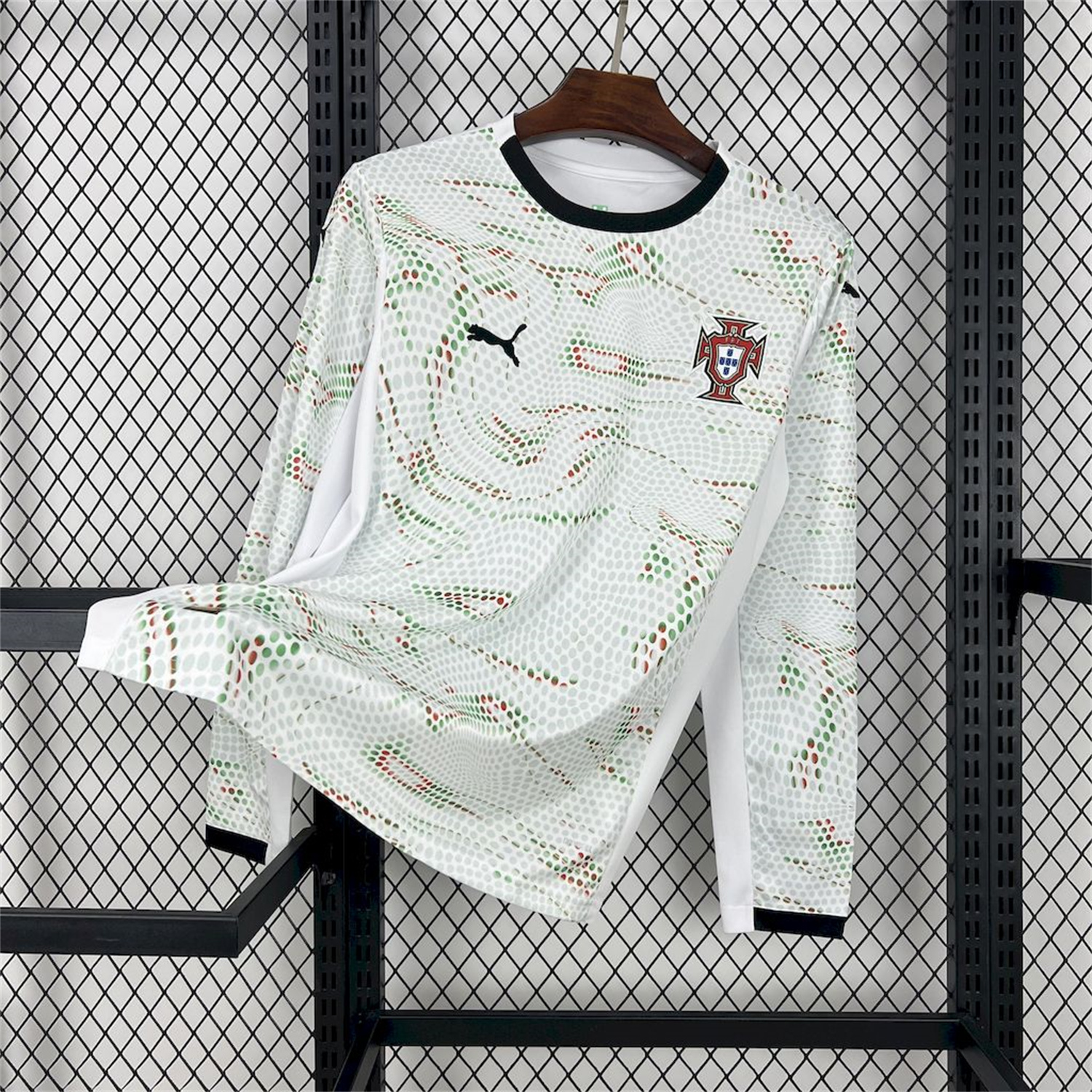 AlphaJersey-Portugal 2025-26 Away Long Sleeve Jersey - Fans Version
