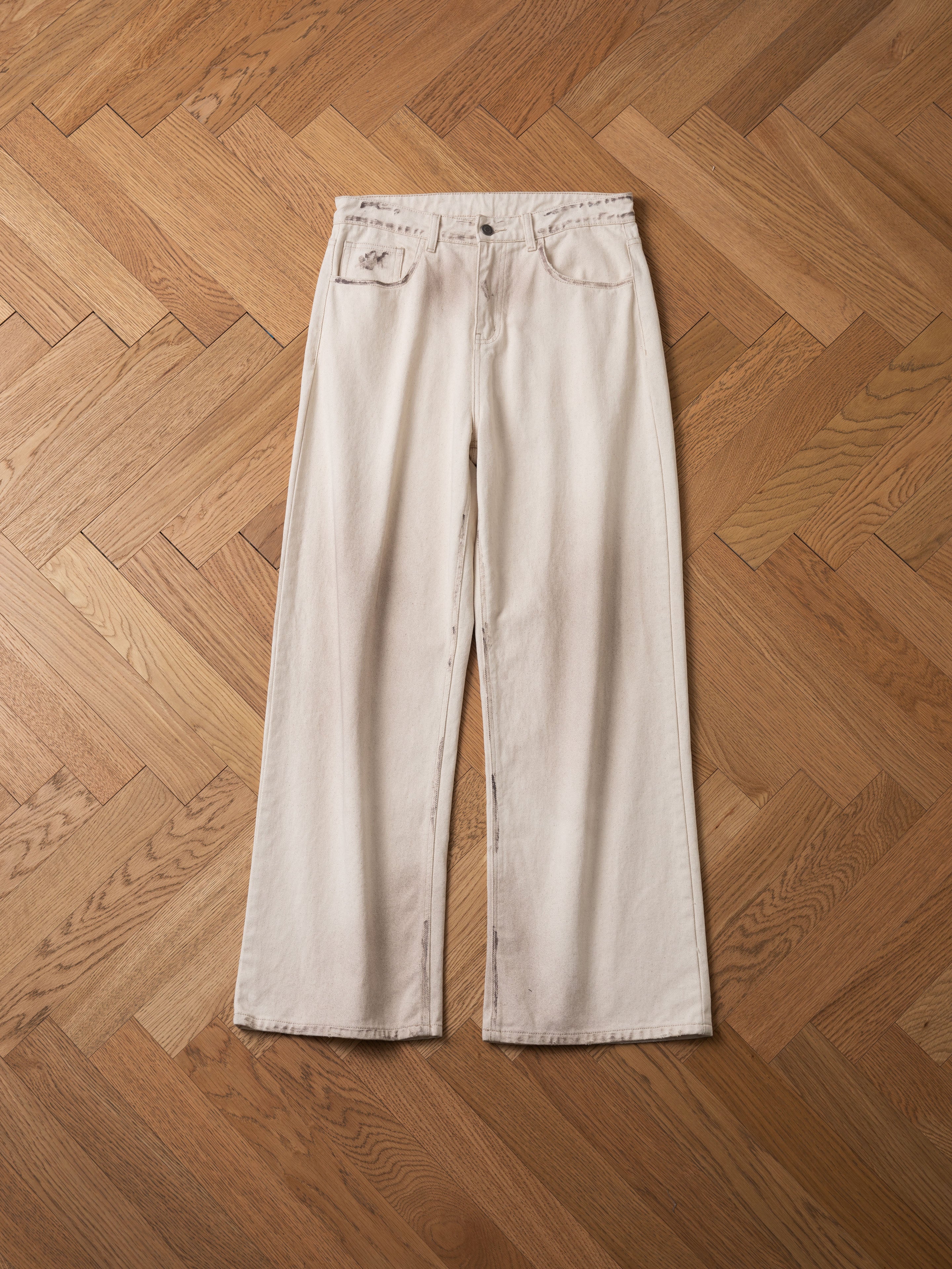 Lacy Baggy Jeans | Modern Menswear by yycbvcnbmmnbm