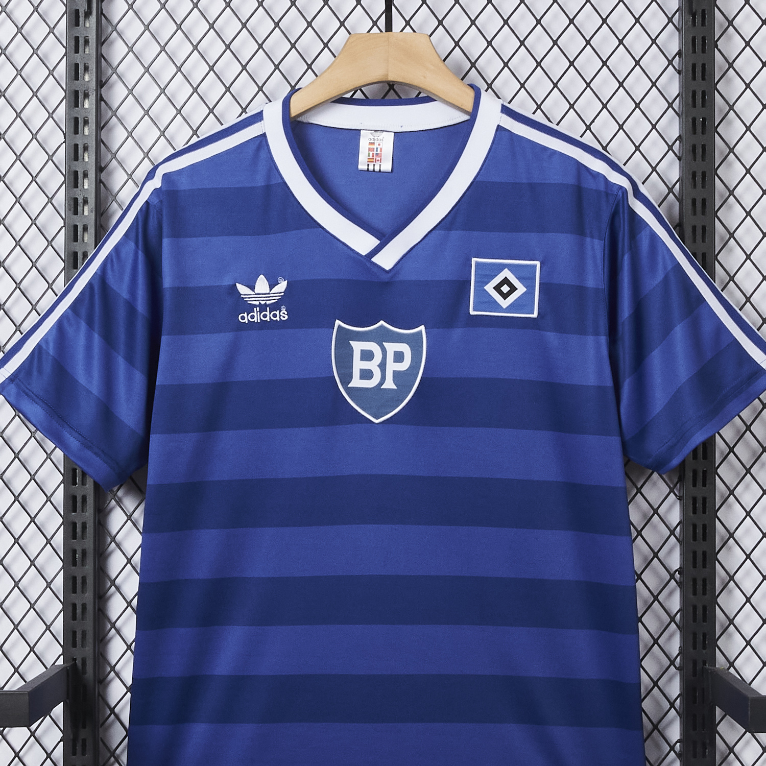 AlphaJersey-Retro Hamburger SV 1986-87 Away Blue Jersey