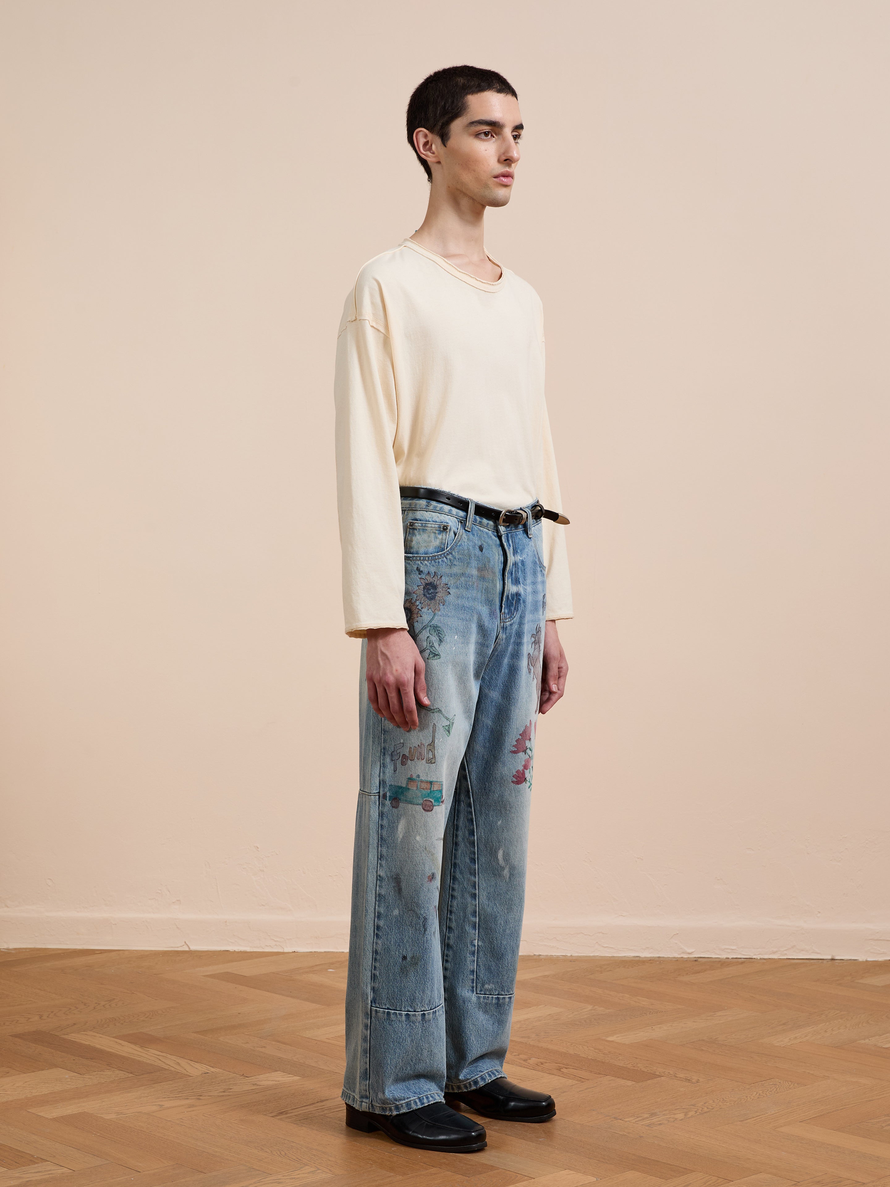 Hand Art Jeans | Modern Menswear by yycbvcnbmmnbm