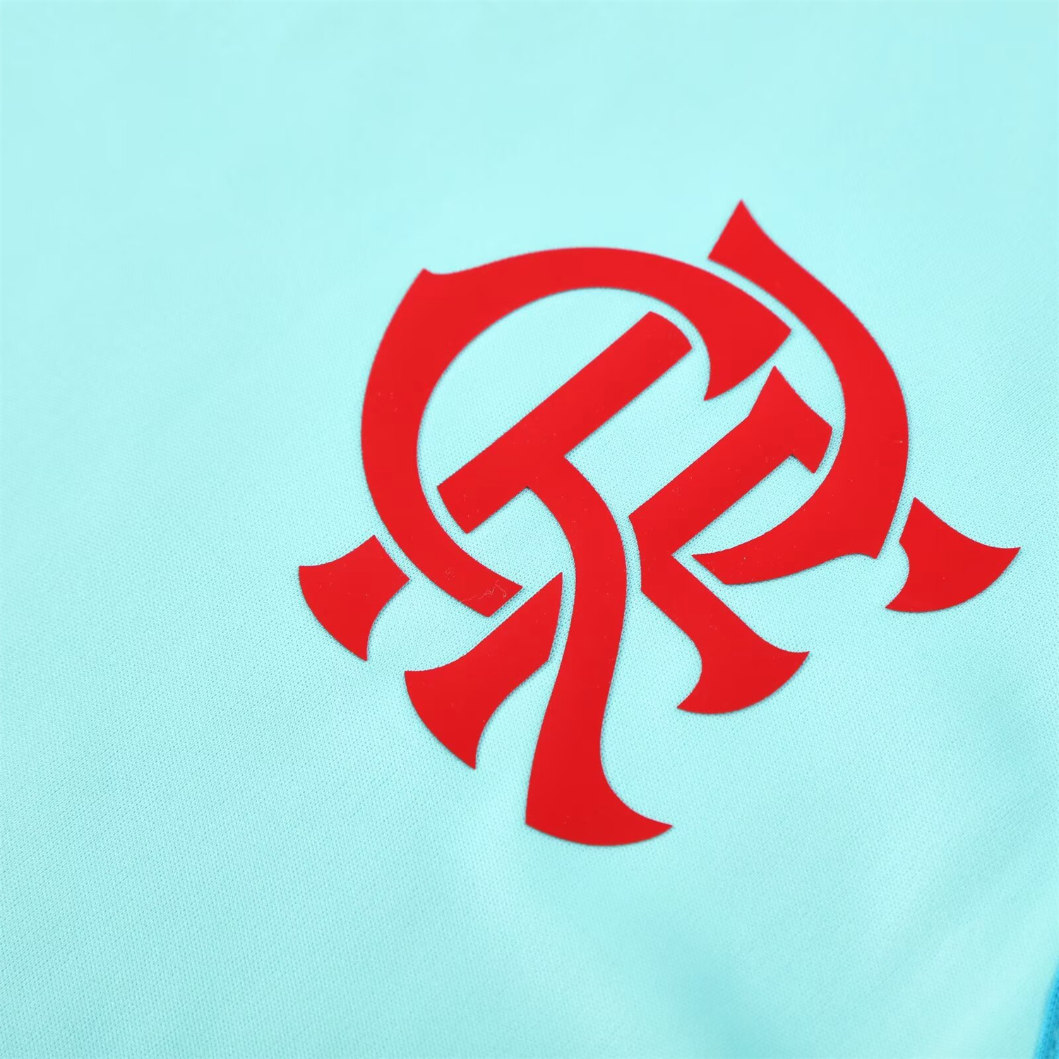 AlphaJersey-Flamengo 25-26 Vest Training Set - Light Blue With Royal Blue