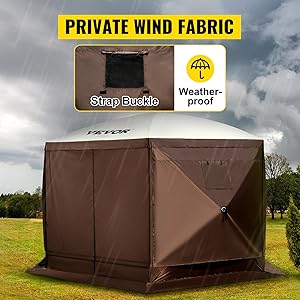 clam screen tent 12x12 pop up screen tent