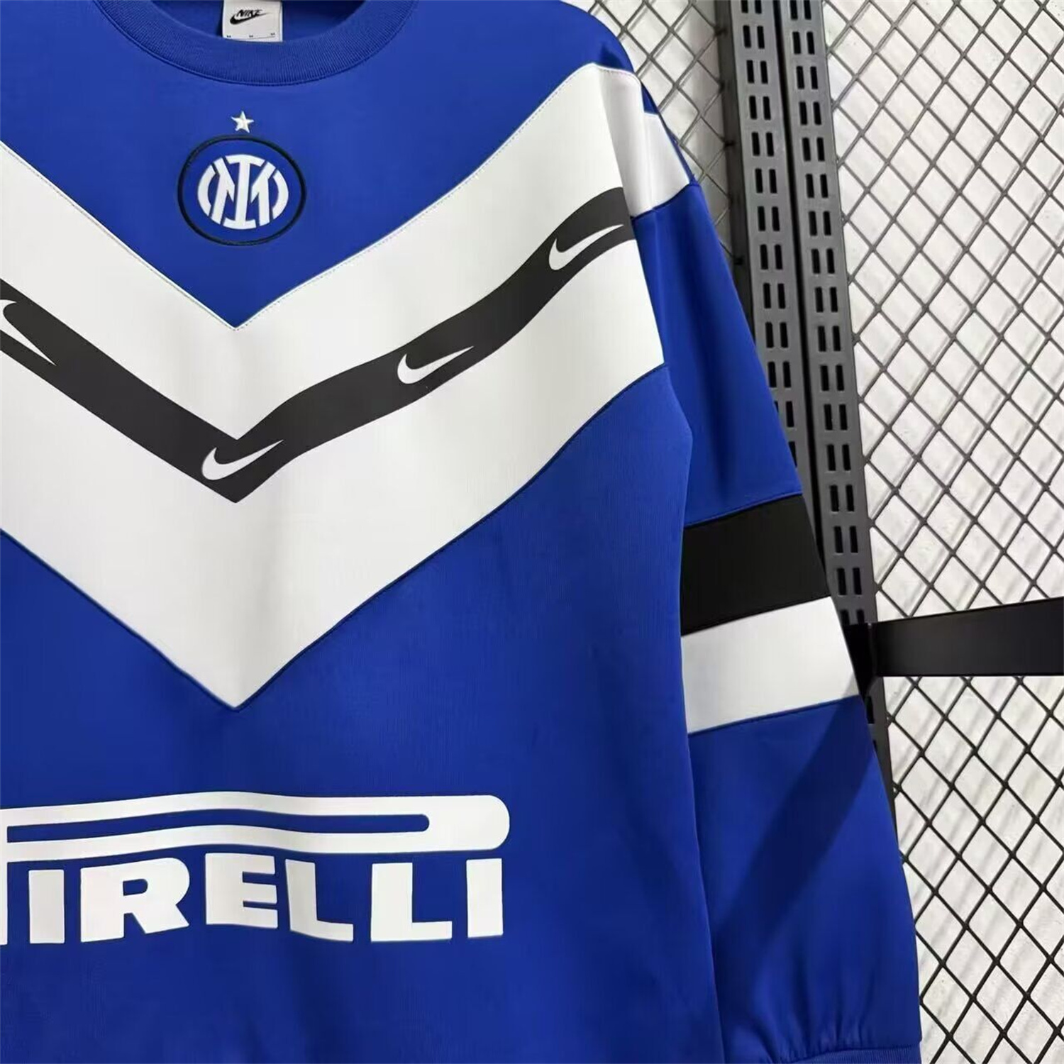 AlphaJersey-Inter Milan Blue And White Unisex Pullover Hoodieullover Hoodie