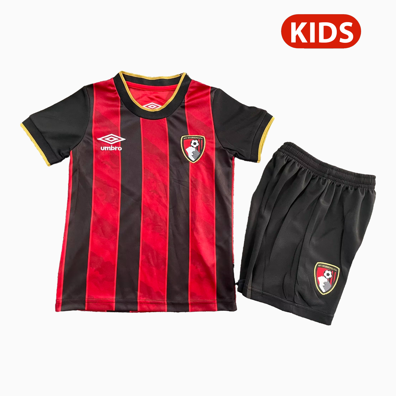 AlphaJersey-Bournemouth 25-26 Home Kids Kit