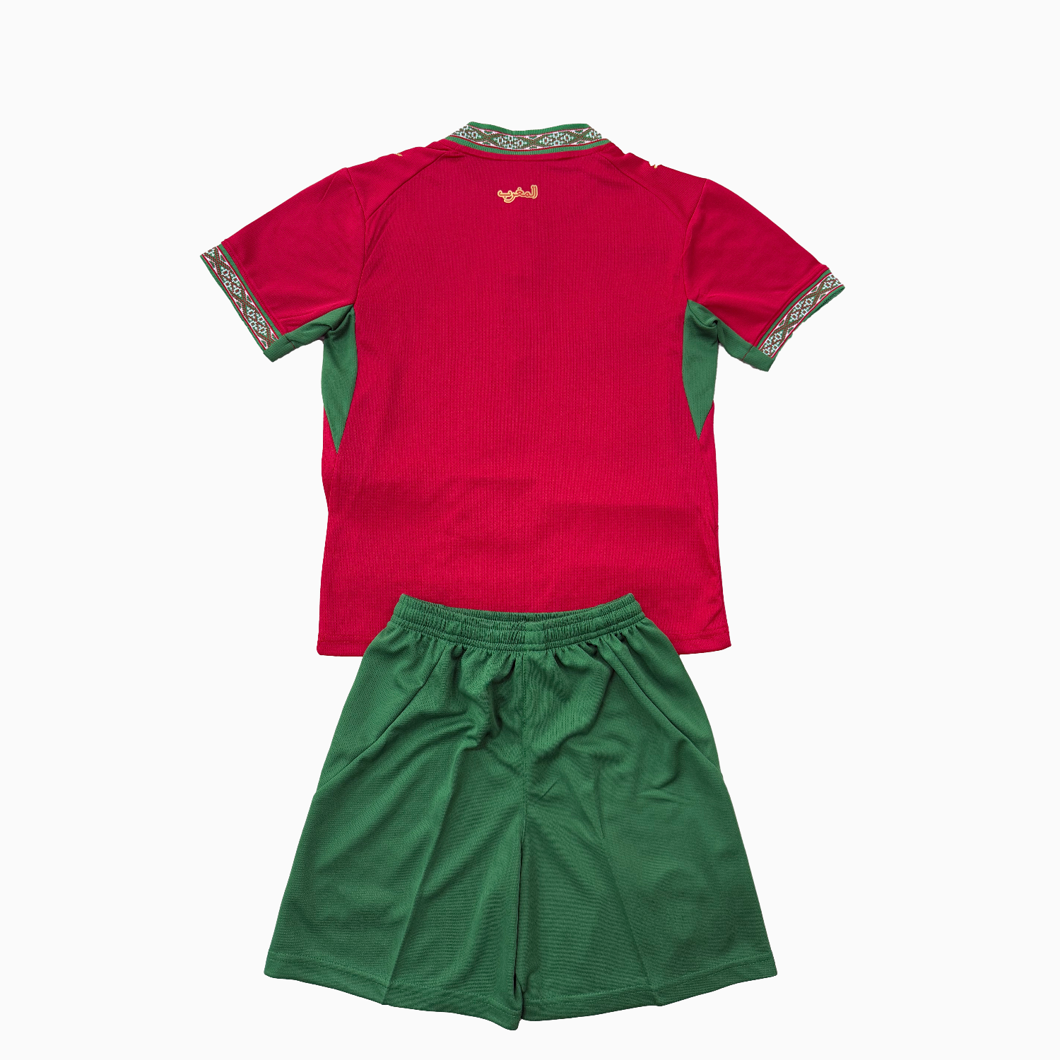 AlphaJersey-Morocco 2026 Home Men's Adult Jersey Set - Fans Version