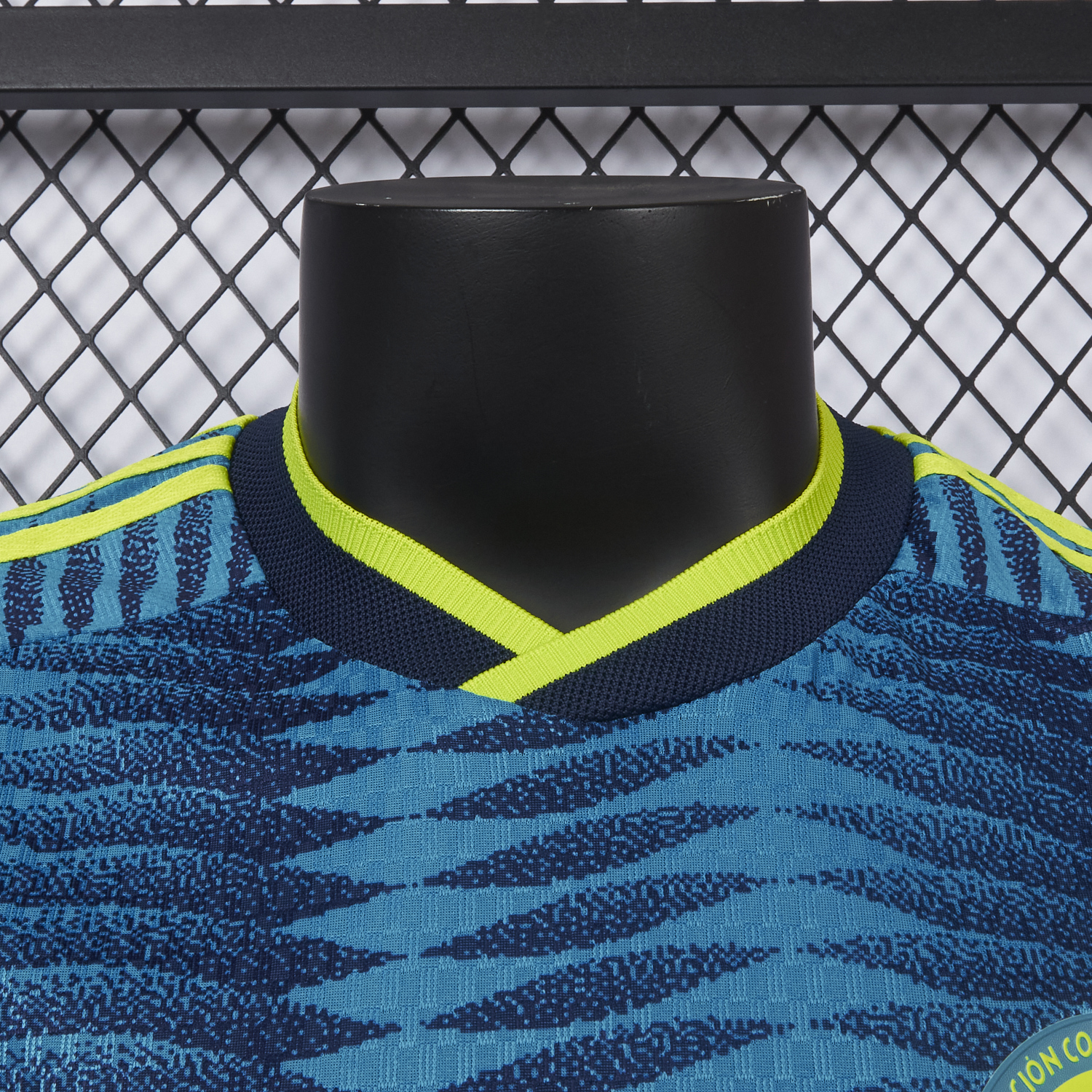 AlphaJersey-Colombia 2026 Away Blue Jersey - Player Version