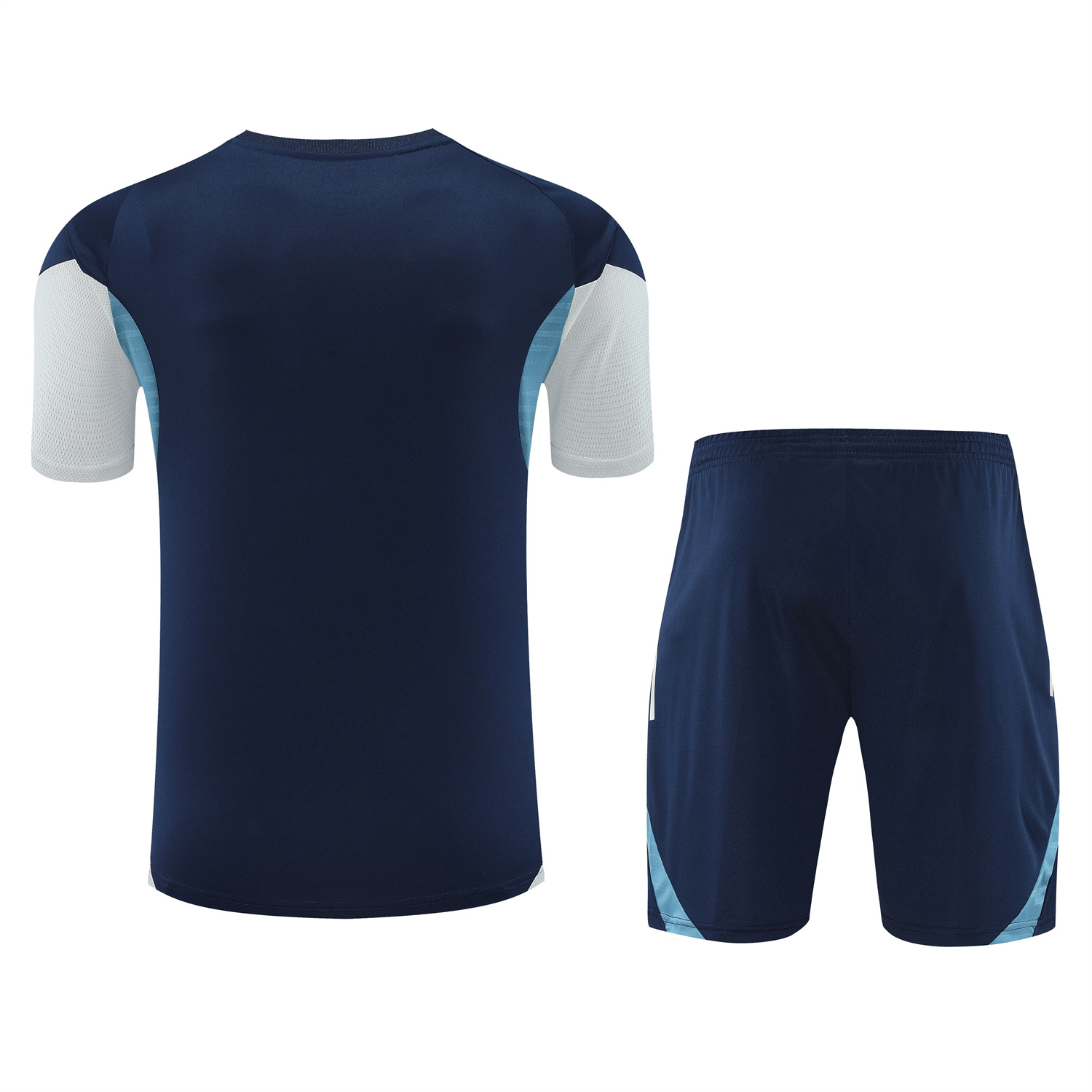 AlphaJersey-Arsenal 25-26 Short-Sleeve Training Set - Deep Blue Top & Shorts