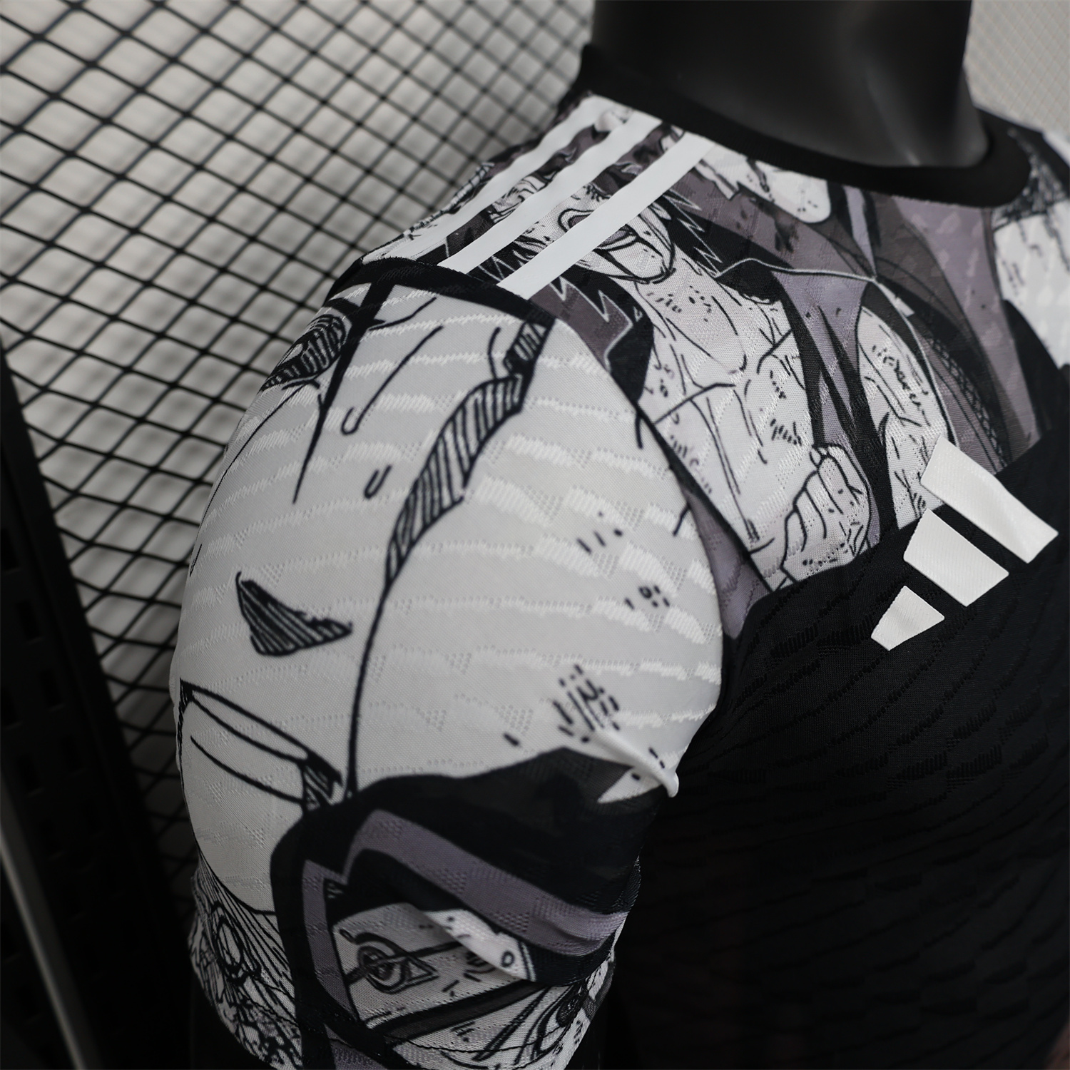 AlphaJersey-Japan 25-26 Uchiha Itachi Black & White Special Jersey - Player Version