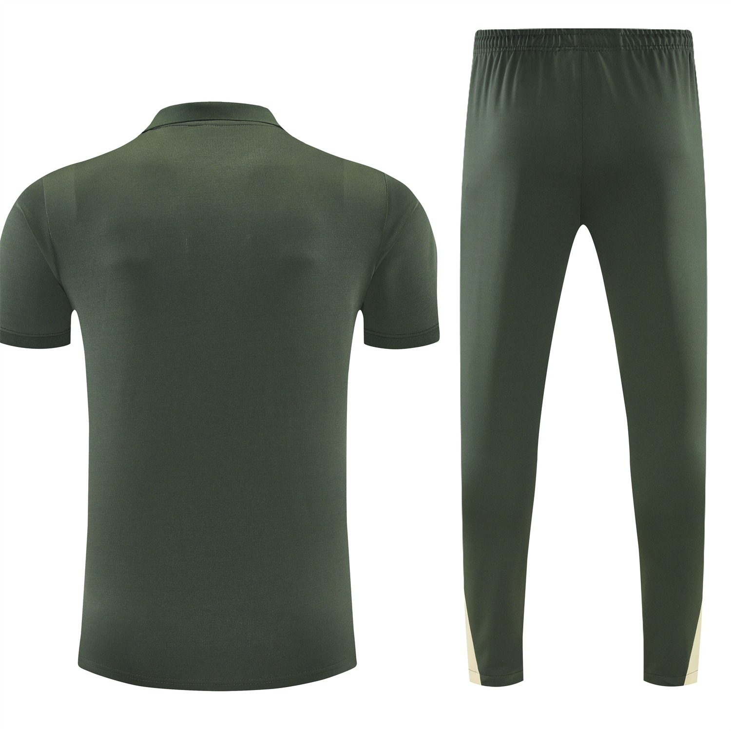 AlphaJersey-C.H.E.L.S.E.A 25-26 POLO Short-Sleeve Training Set - Dark Green Top and Pants