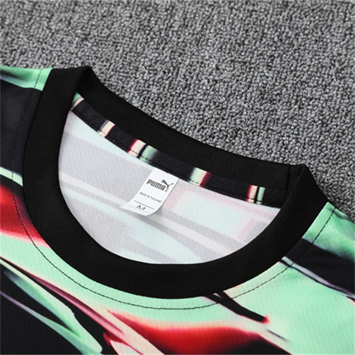 AlphaJersey-Portugal 25-26 Short-Sleeve Training Set - Camouflage top & Black Shorts