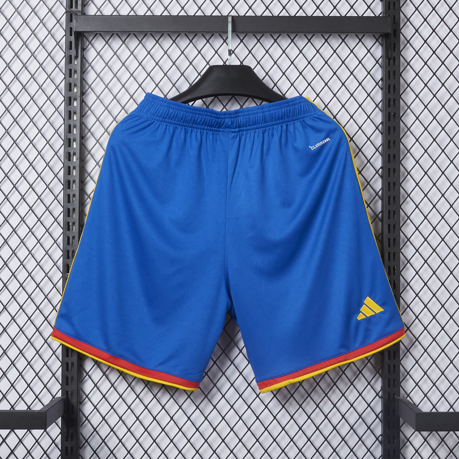 AlphaJersey-Colombia 2026 Home Blue Shorts - Fans Version