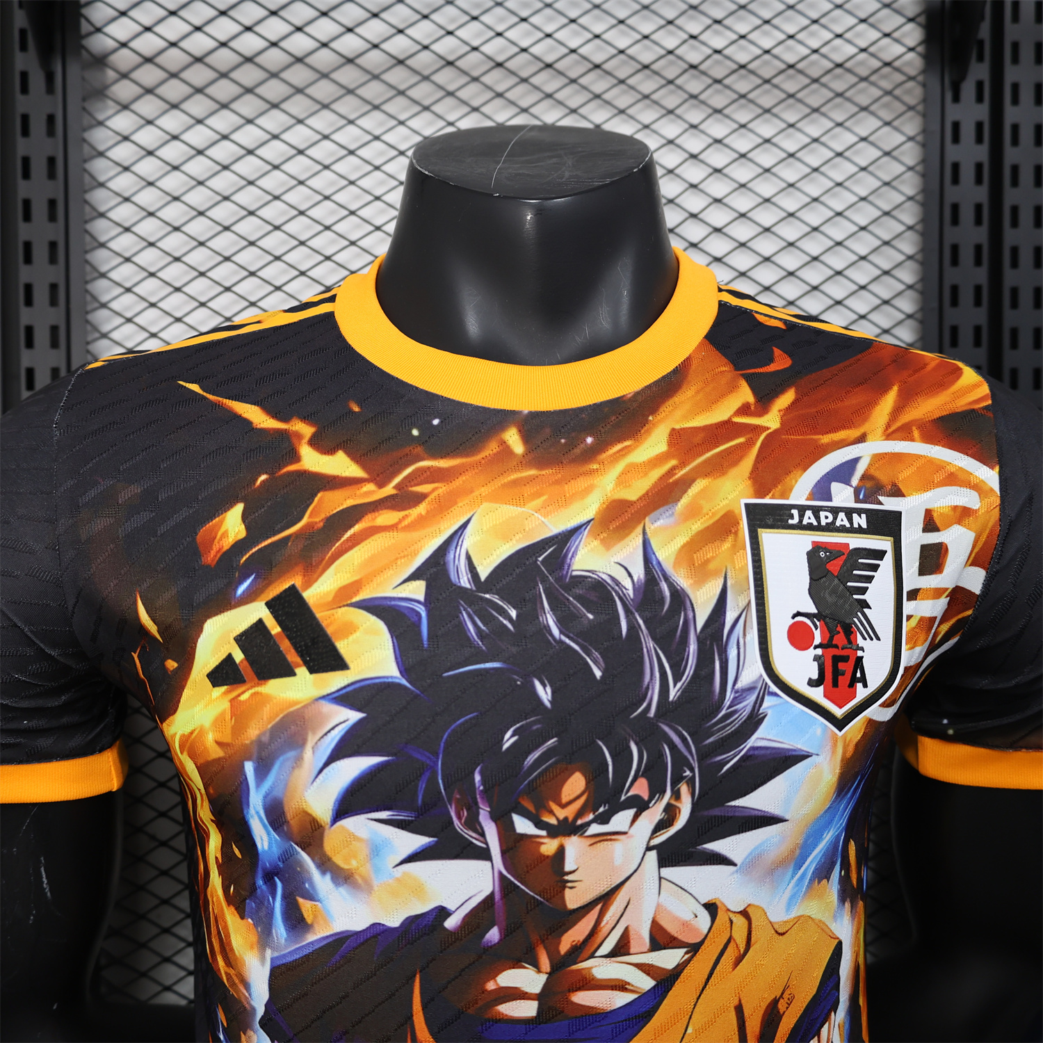 AlphaJersey-Japan 25-26 Goku Fighting Form Black Special Jersey - Player Version