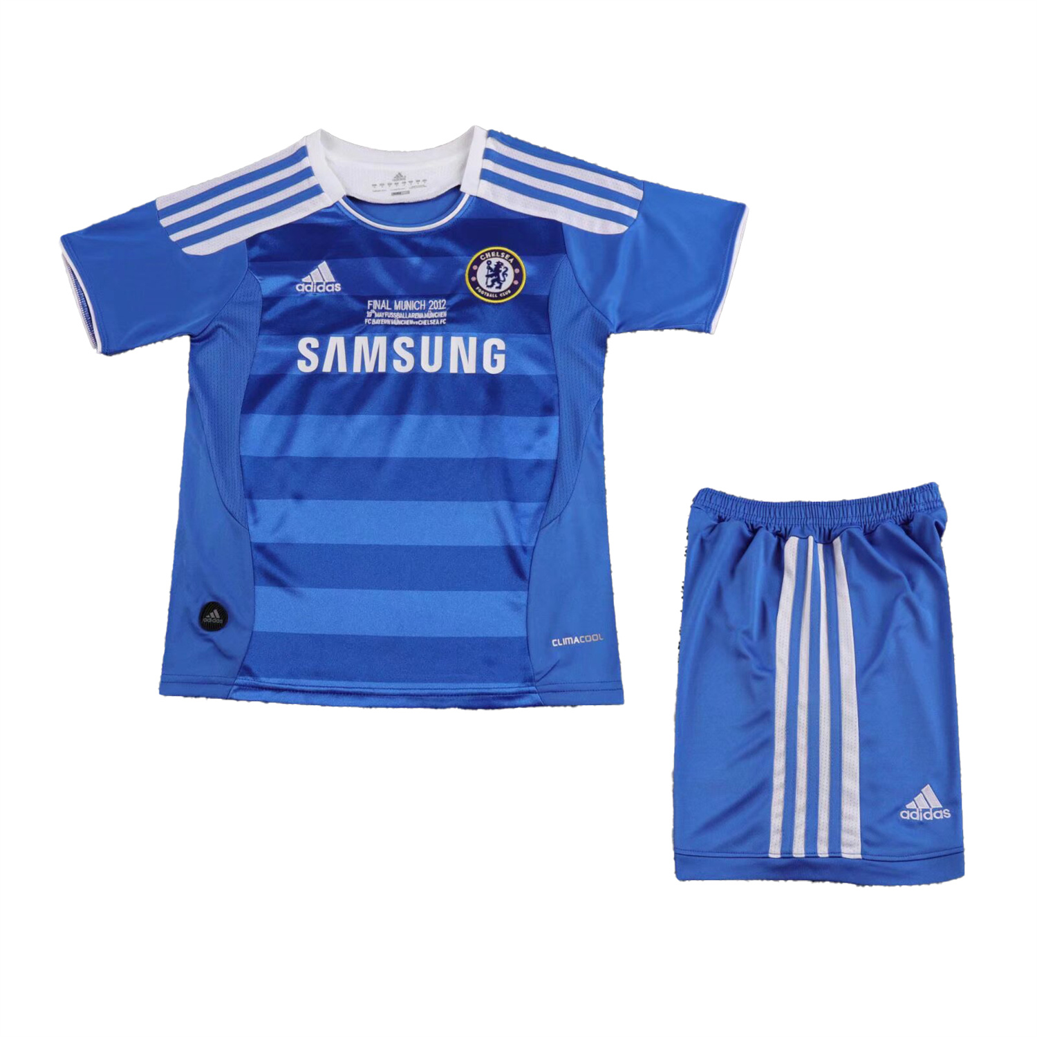 AlphaJersey-Retro C.H.E.L.S.E.A 2011-12 Champions League Final Home Kids Kit