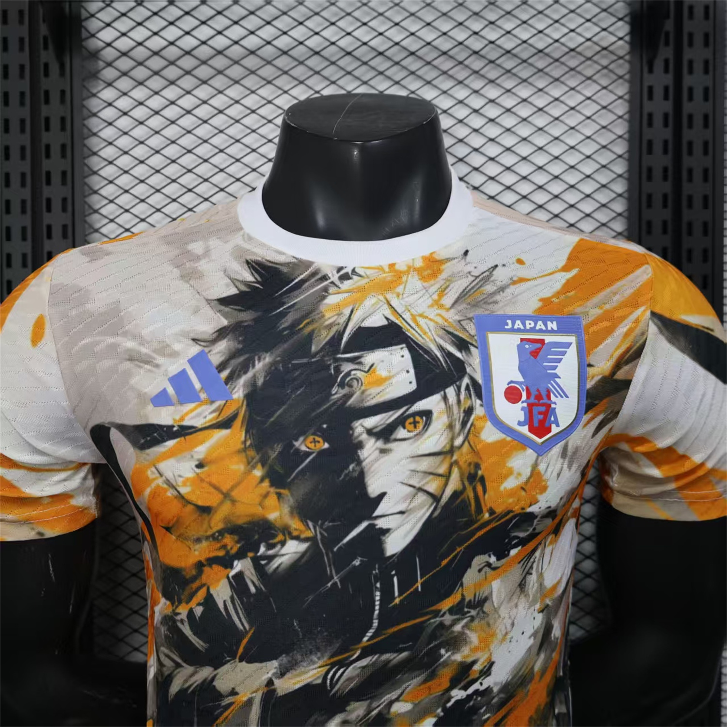 AlphaJersey-Japan 25-26 Naruto Uzumaki's Nine-Tailed Fox Mode Special Jersey - Player Version