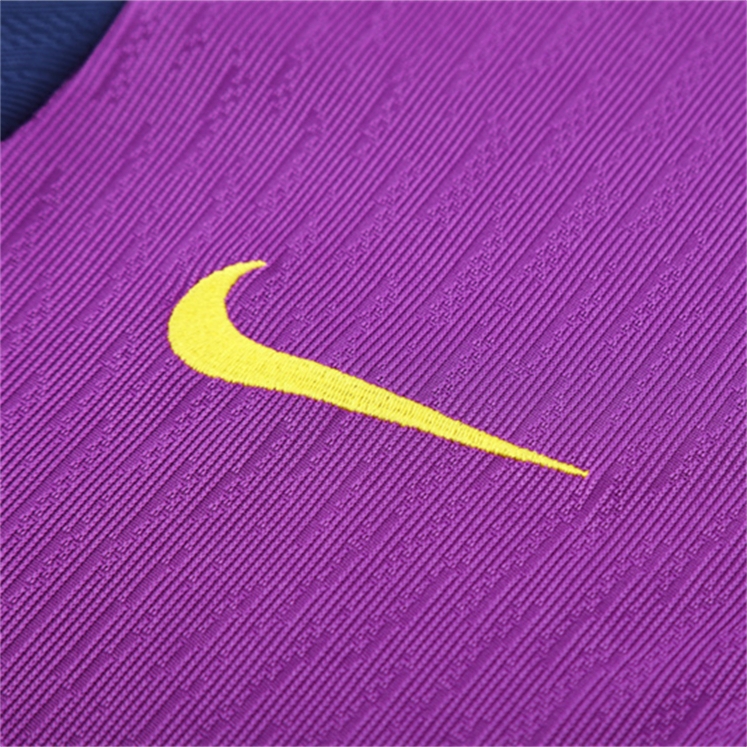 AlphaJersey-Barcelona 25-26 Kids Long Sleeve Training Set - Purple Top & Deep Blue Pants