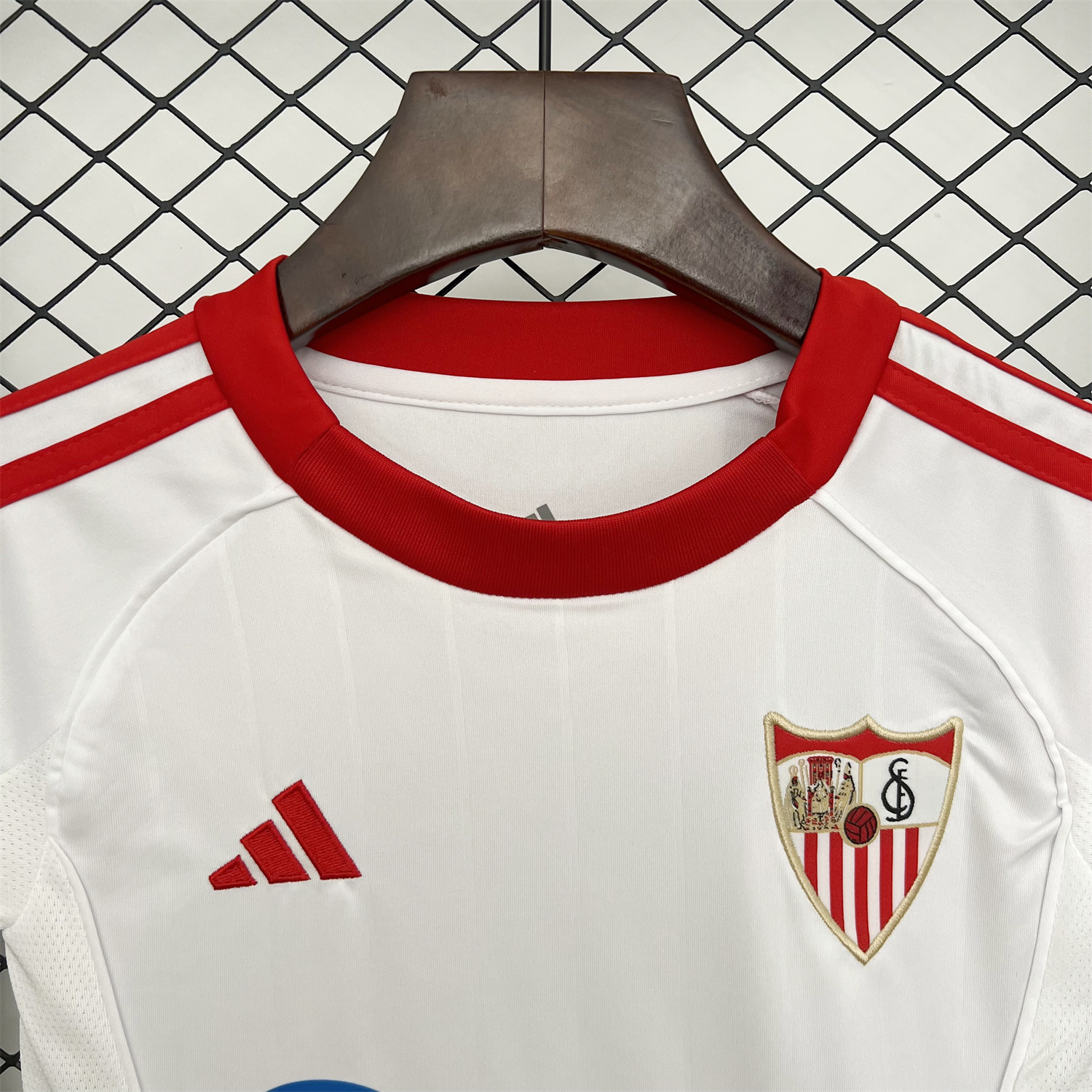 AlphaJersey-Sevilla 25-26 Home Kids Kit