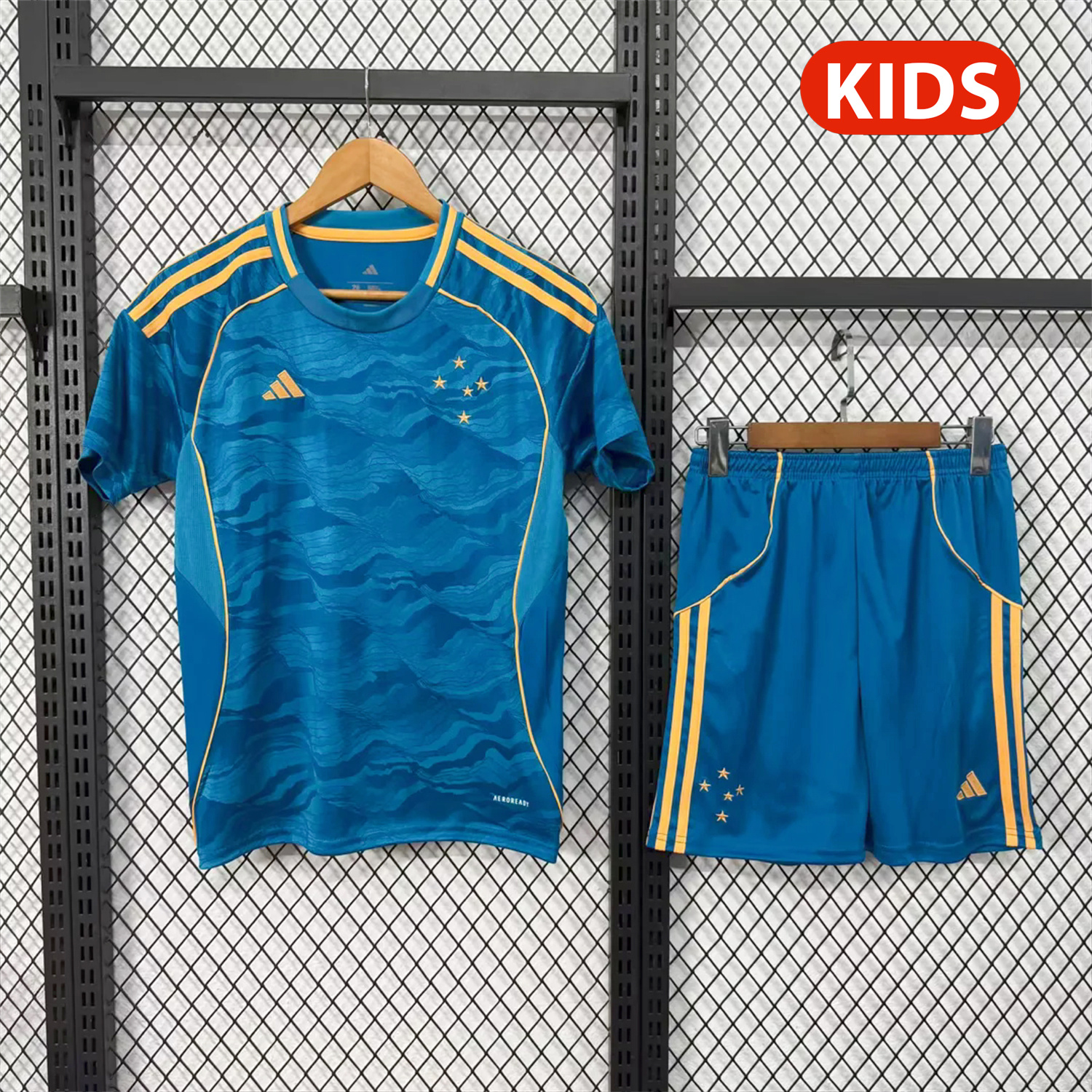 AlphaJersey-Cruzeiro 25-26 Third Unsponsored Kids Kit