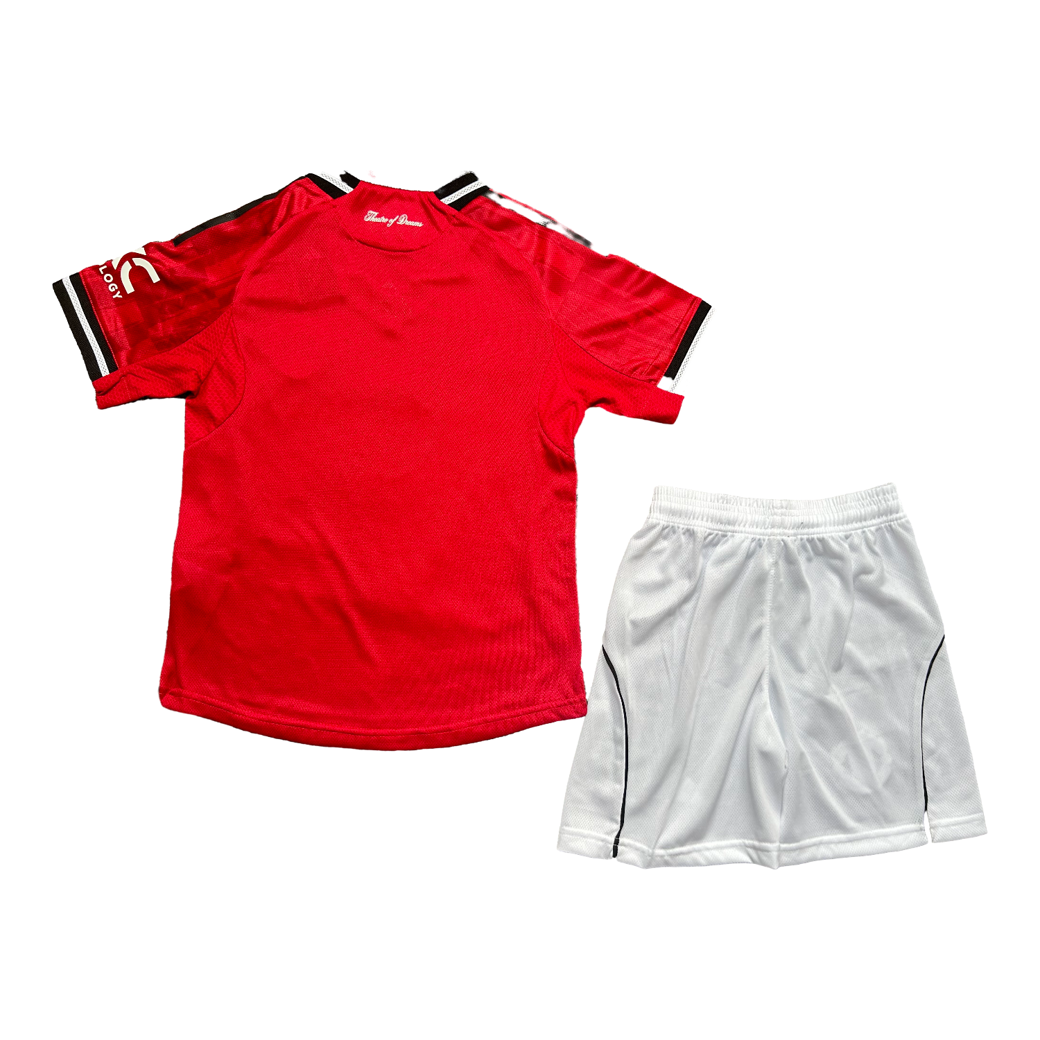 AlphaJersey-Manchester United 25-26 Home Kids Kit - Player Version