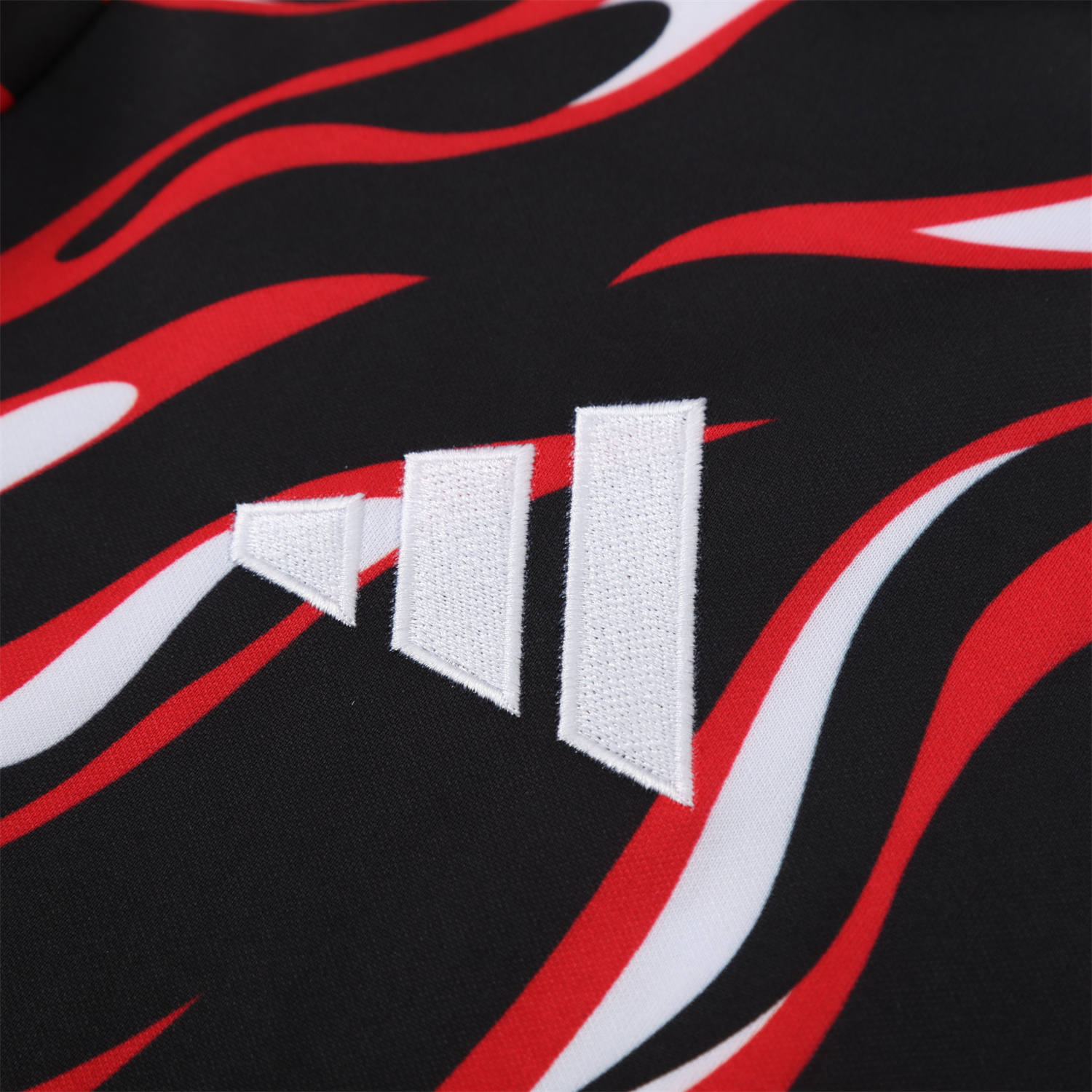 AlphaJersey-Manchester United 25-26 Traning Hoodie Set - Flowing Red Hoodie With Black Pants