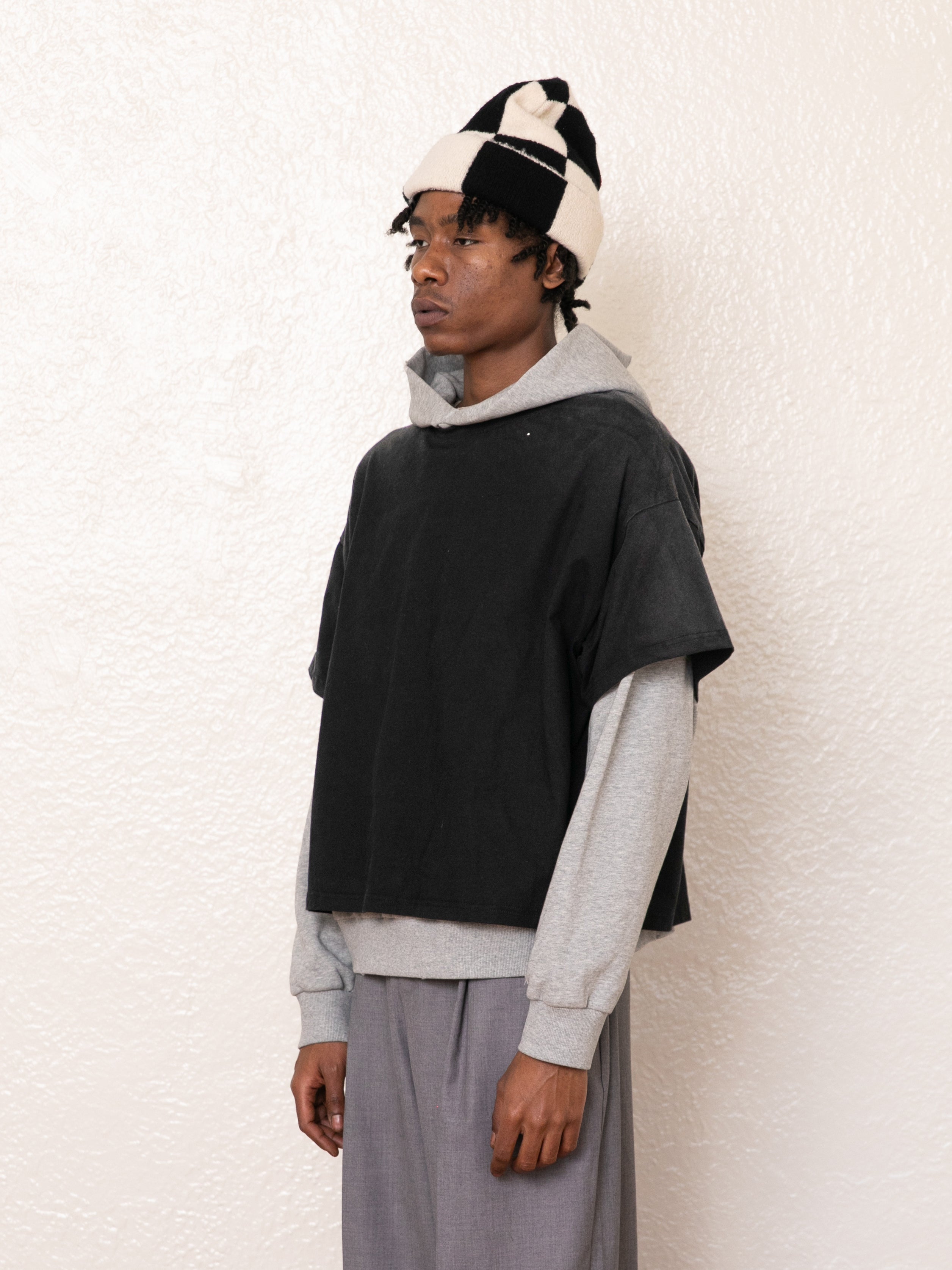 Double Layer Hoodie | Modern Menswear by yycbvcnbmmnbm