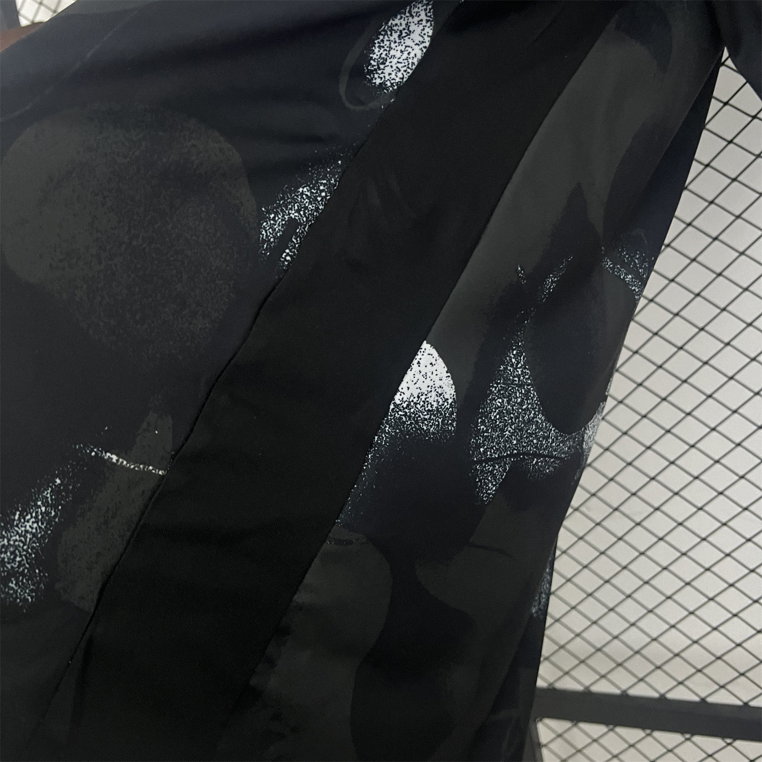 AlphaJersey-Corinthians 2025-26 Black Training Jersey - Fans Version