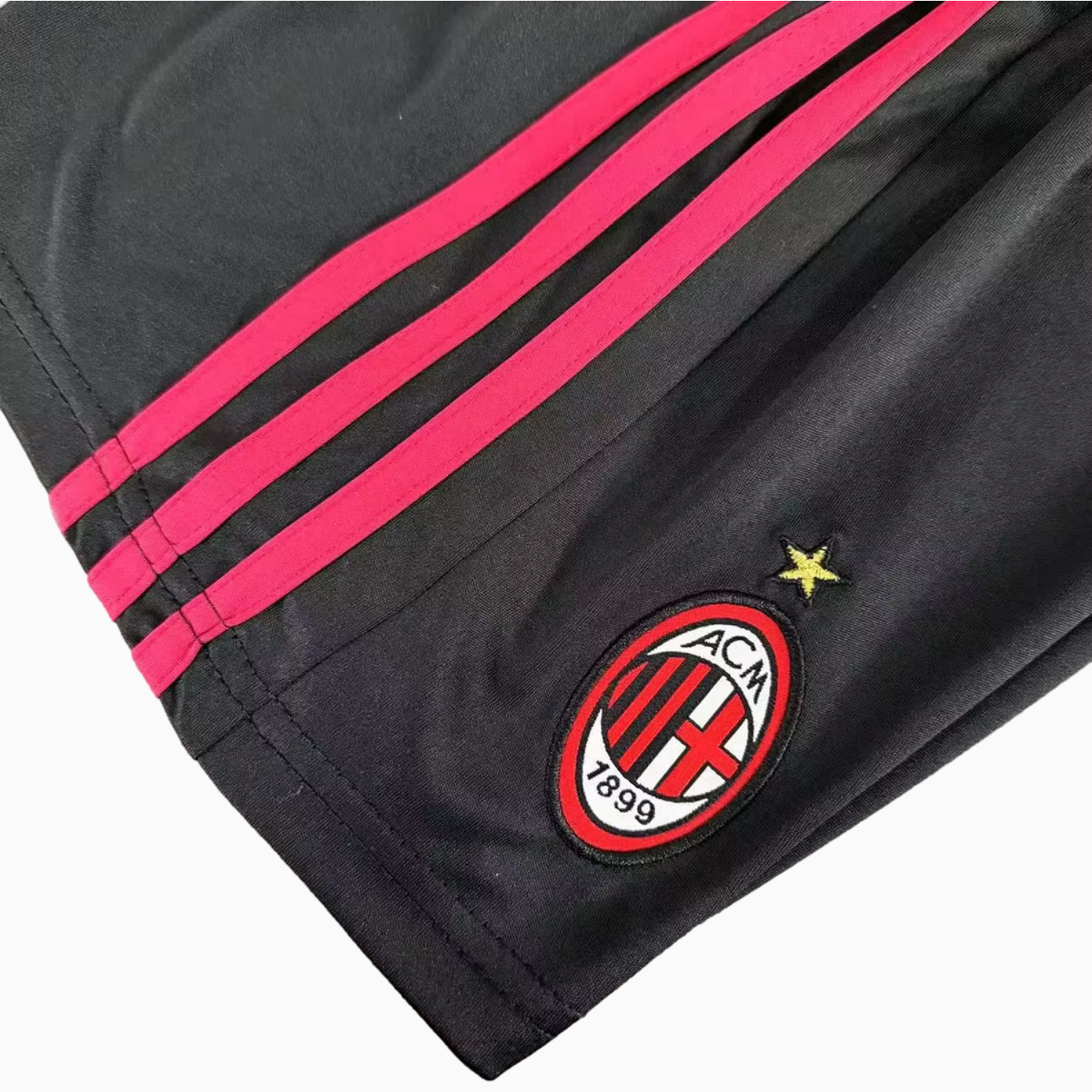AlphaJersey-Retro AC Milan 2009-10 Home Red Long Sleeves Kids Kit