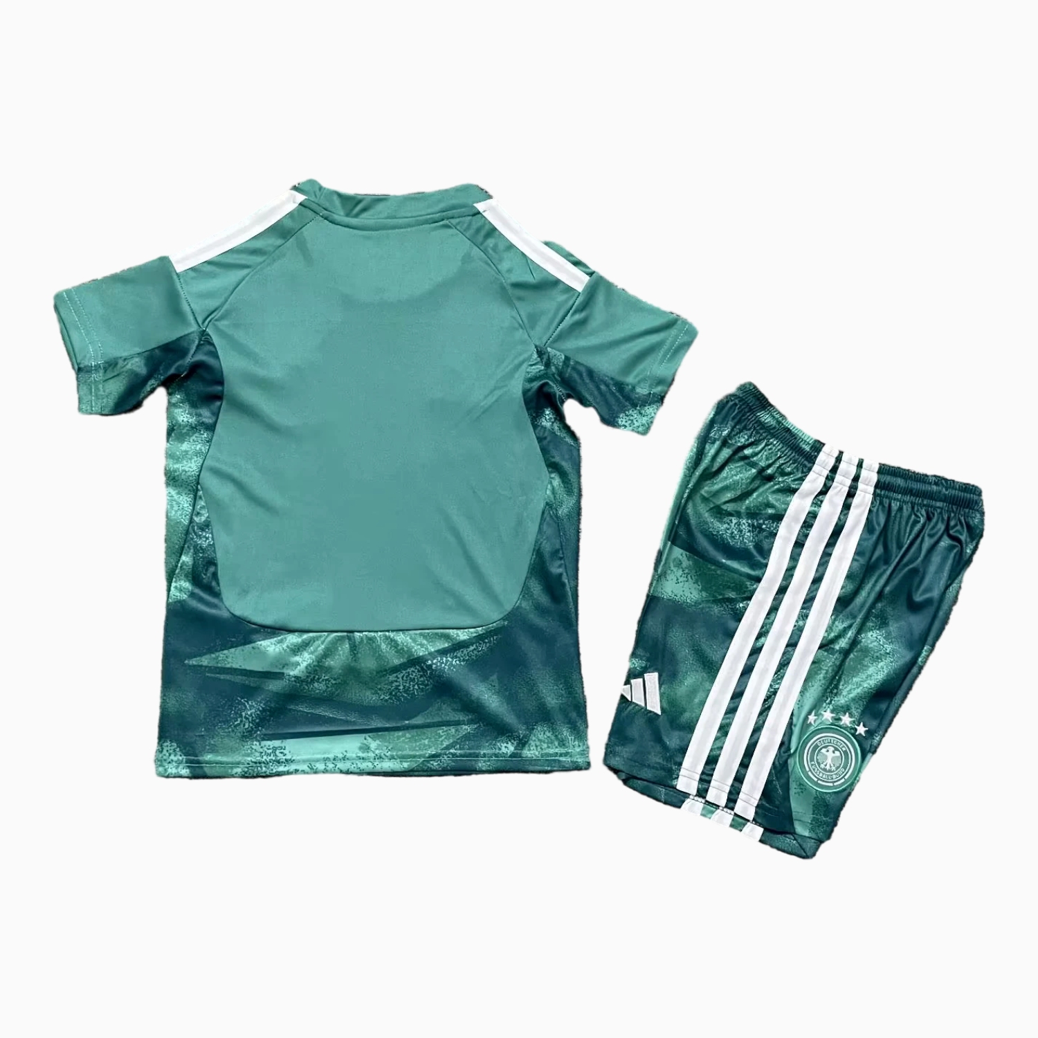 AlphaJersey-Germany 2026 Goalkeeper Green Kids Kit