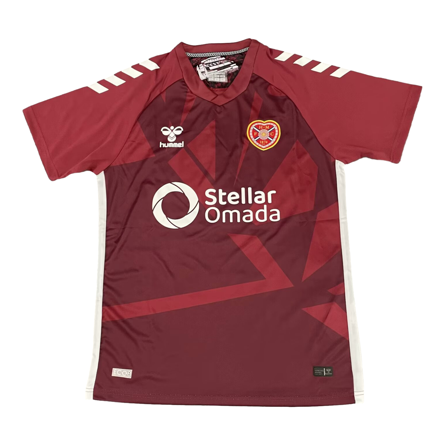 AlphaJersey-Hearts Heart of Midlothian 25-26 Home Jersey - Fans Version