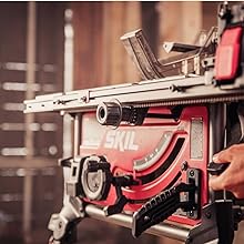 Rack and pinion on table saw