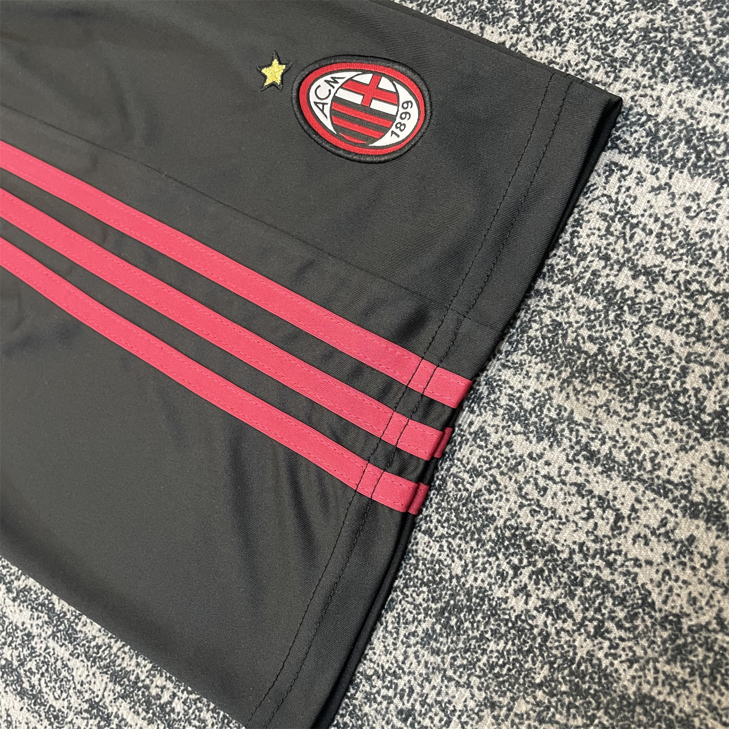 AlphaJersey-Retro AC Milan 2009-10 Home Red Kids Kit