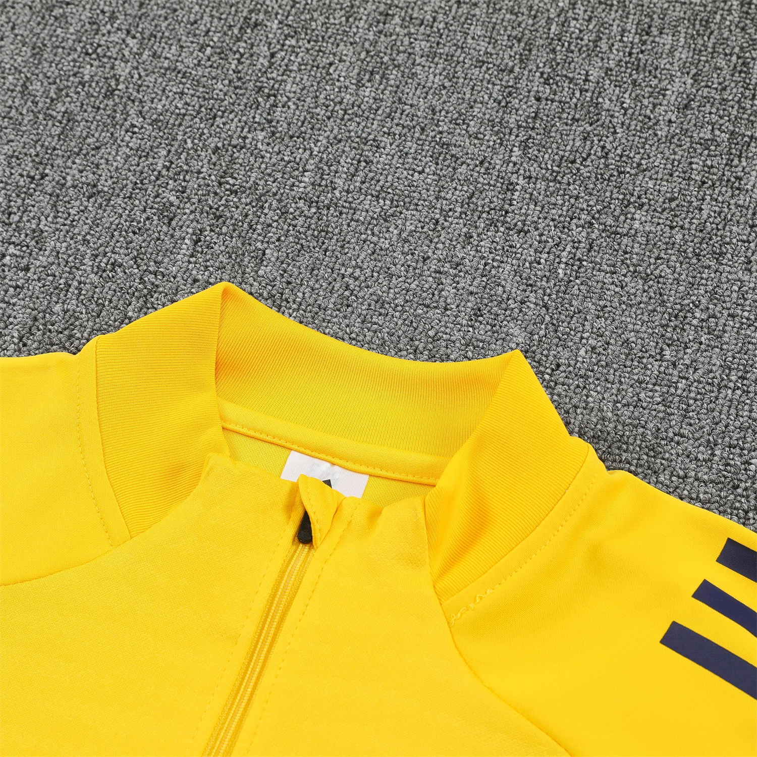 AlphaJersey-Boca Juniors 25-26 Long Sleeves Training Set - Yellow Top & Royal Blue Pants