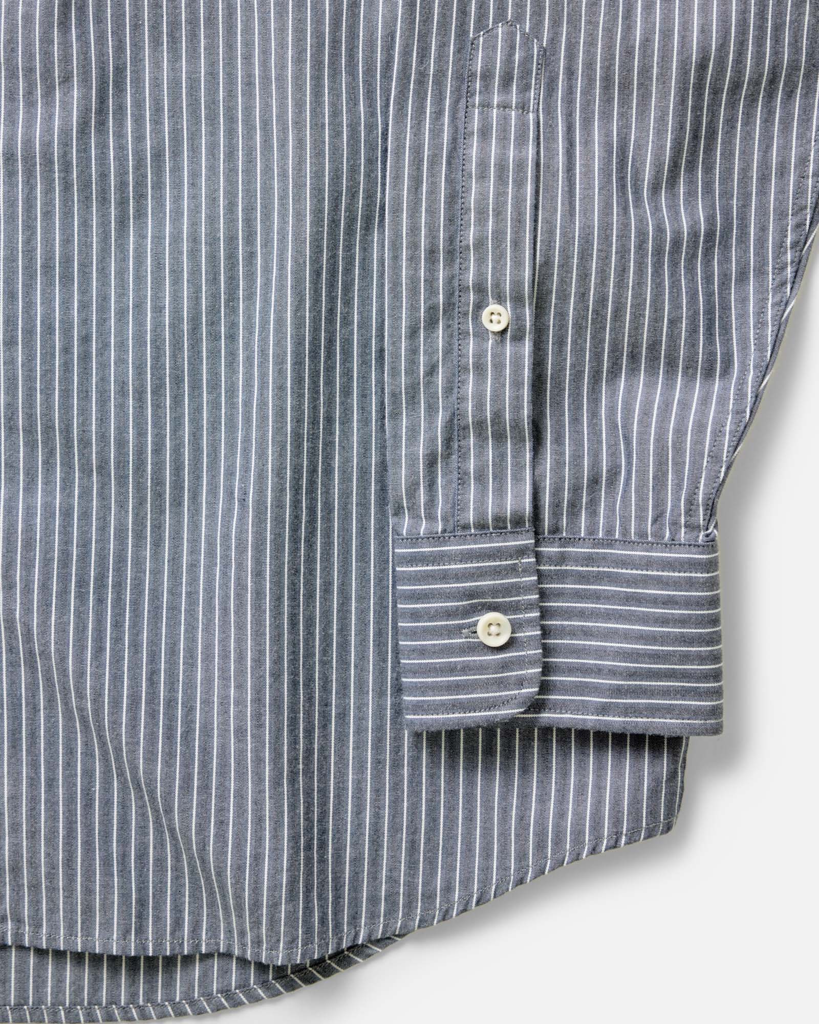 The Jack in Rinsed Indigo Stripe | Modern Menswear by yycbvcnbmmnbm