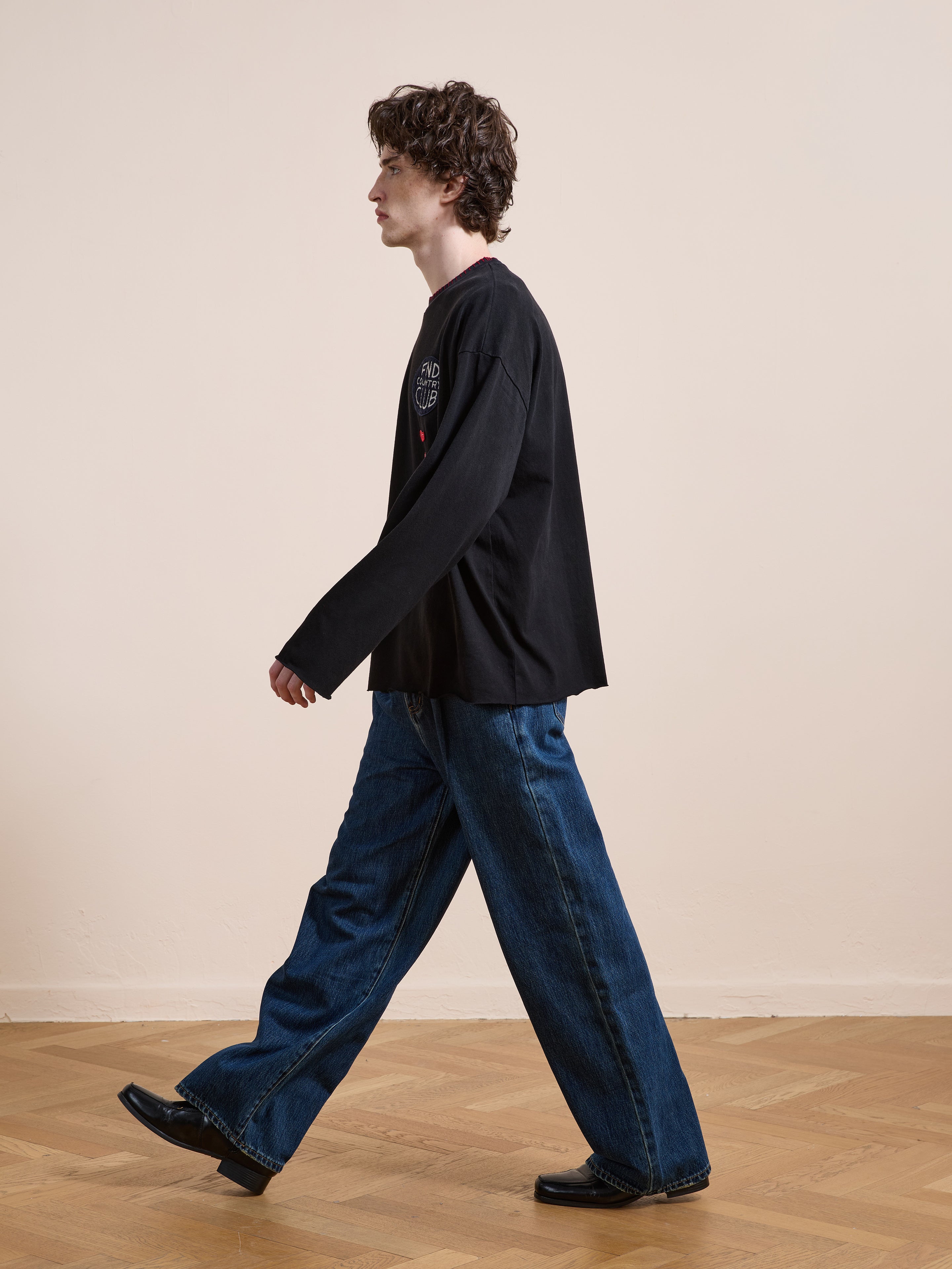 Embroidered Patches LS Tee | Modern Menswear by yycbvcnbmmnbm