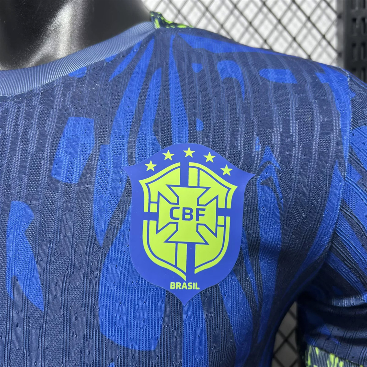 AlphaJersey-Brazil 2026 Blue Colors Special Jersey - Player Version