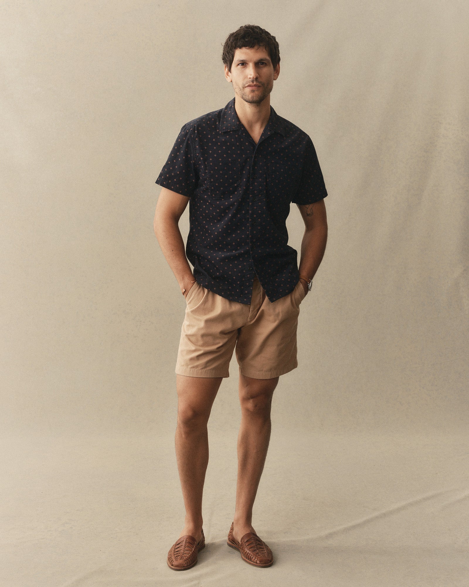 The Conrad Shirt in Navy Pigeon Foulard Pincord | Modern Menswear by yycbvcnbmmnbm
